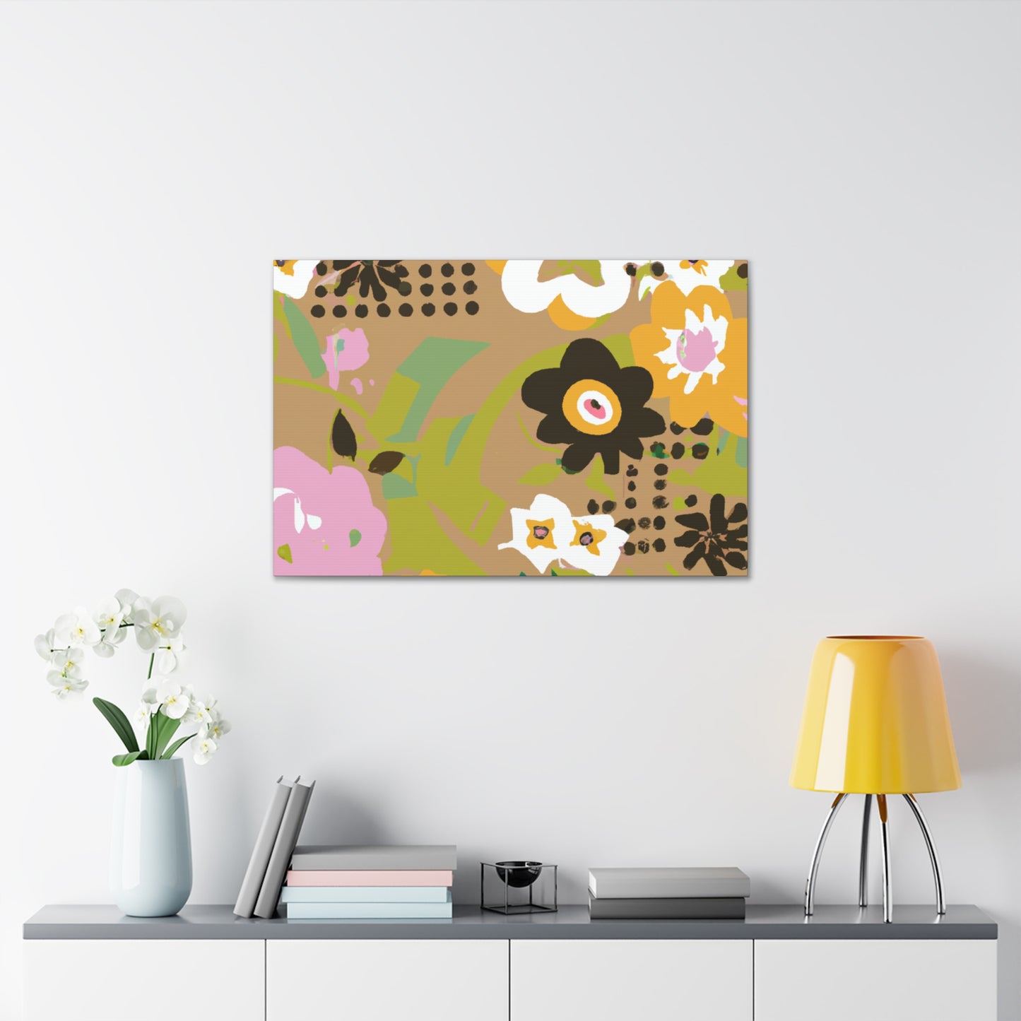 Flower Power Potions- Floral Canvas