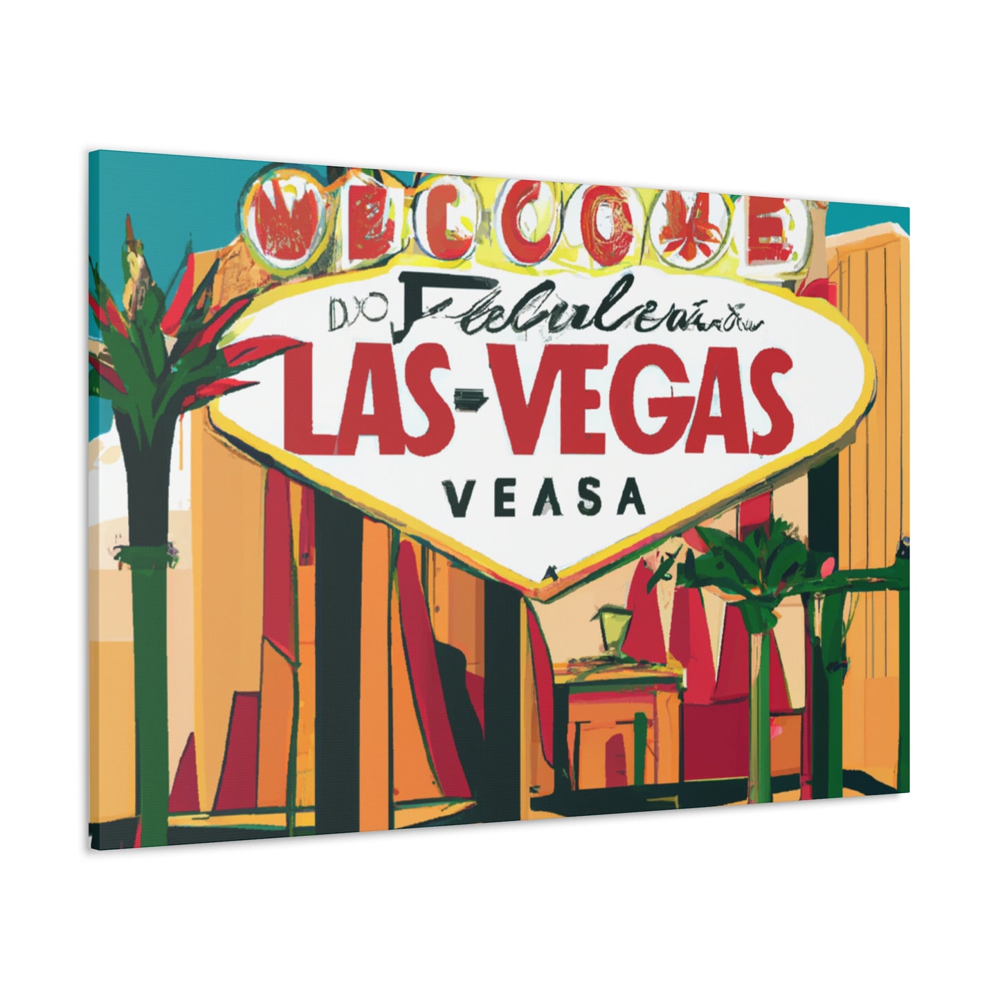 Vegas Dreamville - Destination Vegas - Canvas