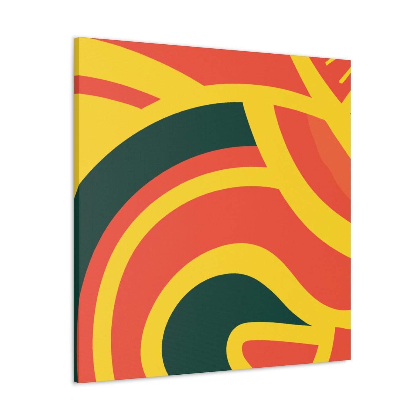 Graceful Glide- Midcentury - Canvas