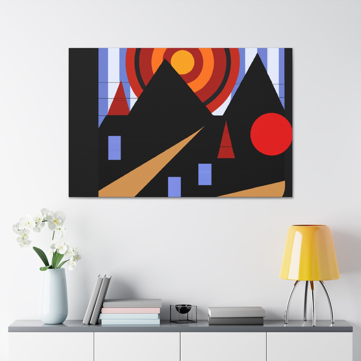 Eye Visions - Midcentury - Canvas