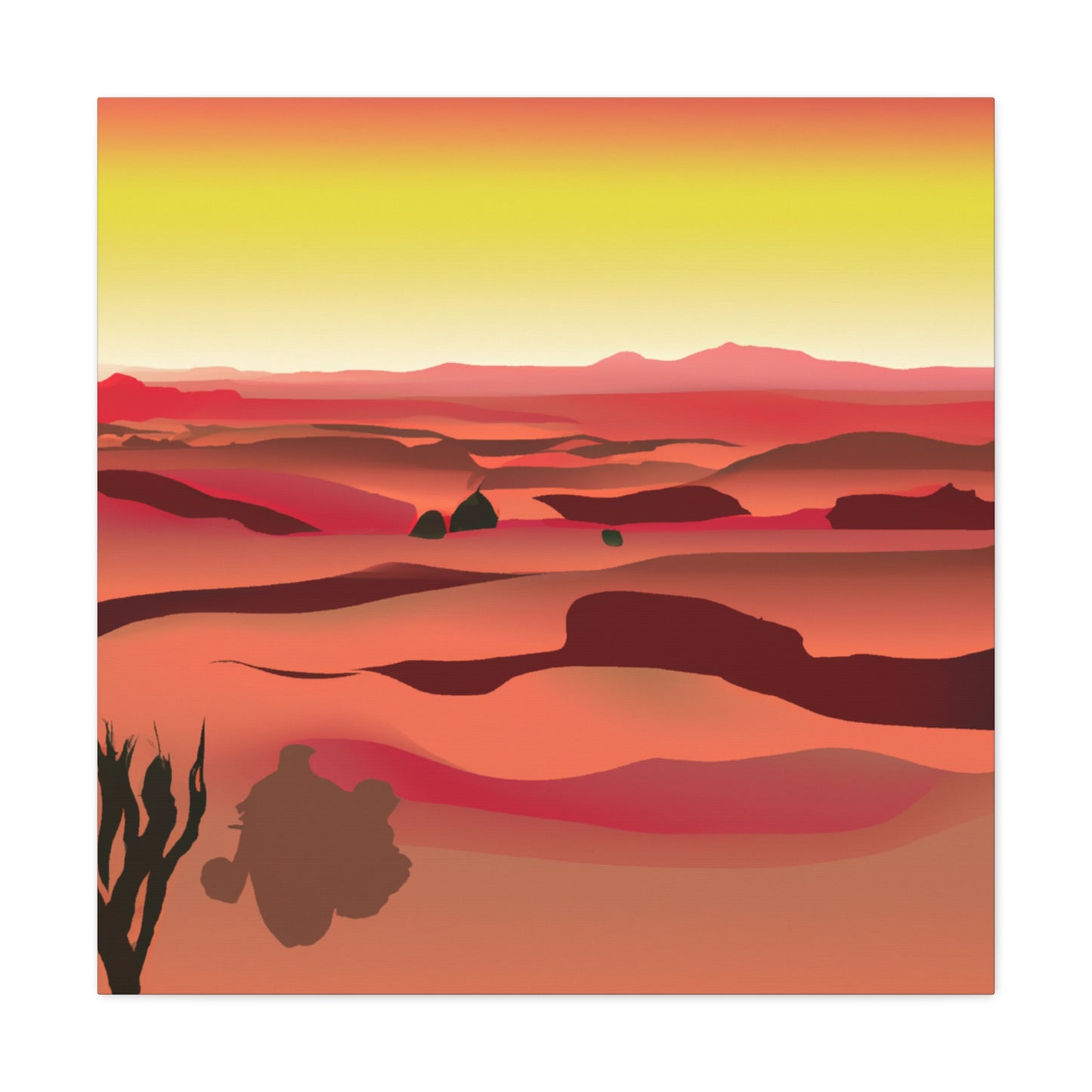 Sandscape - Landscape - Canvas - Desert