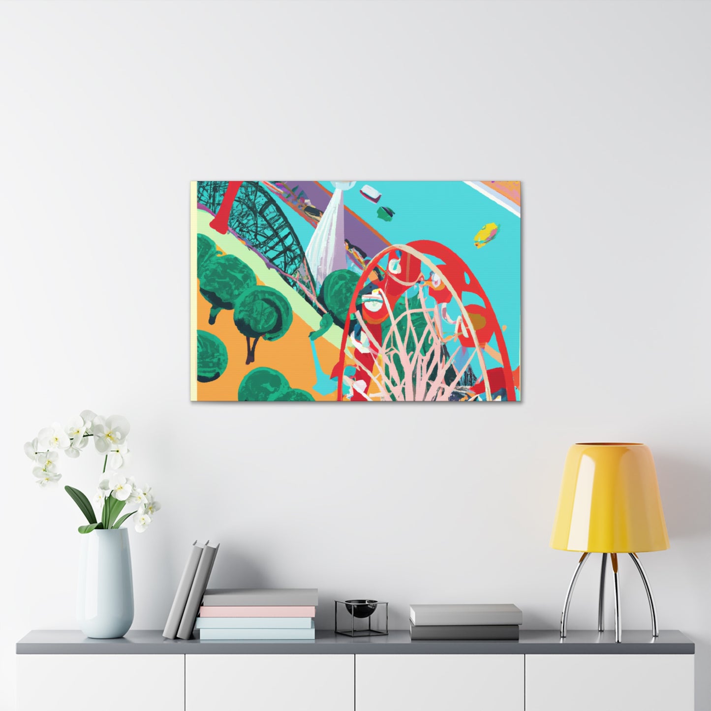 Loopy Lagoon - Amusement - Canvas