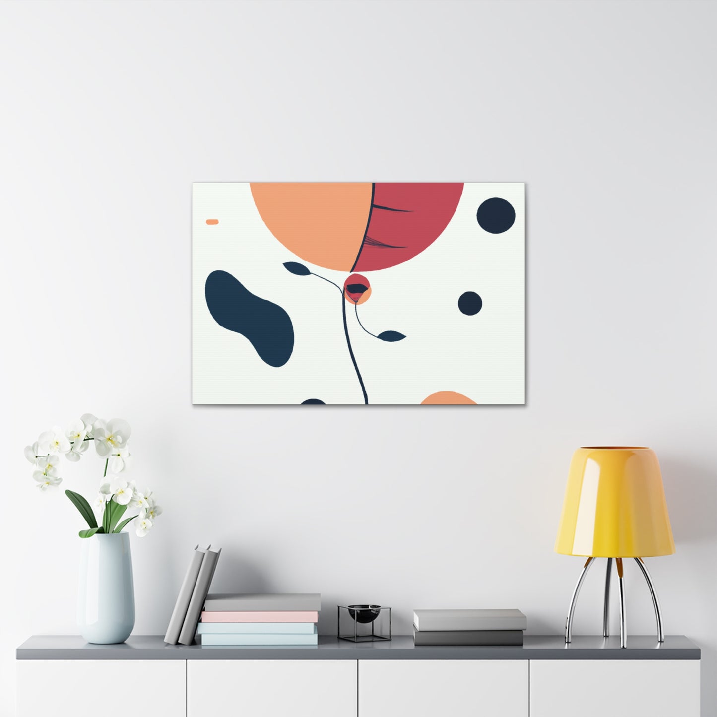 Muted Brushstrokes - Minimalism - Canvas