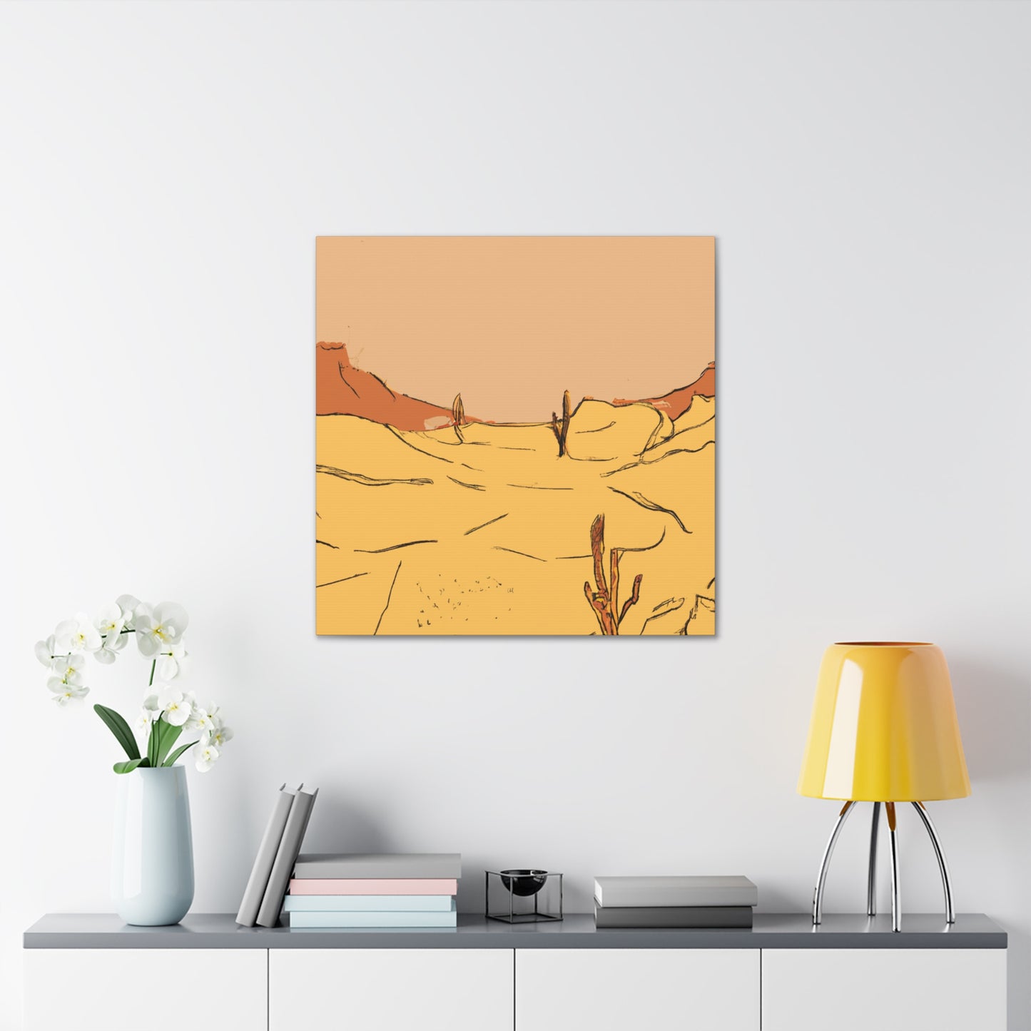 Carnival Fiesta - Vintage Contemporary - Desert Canvas