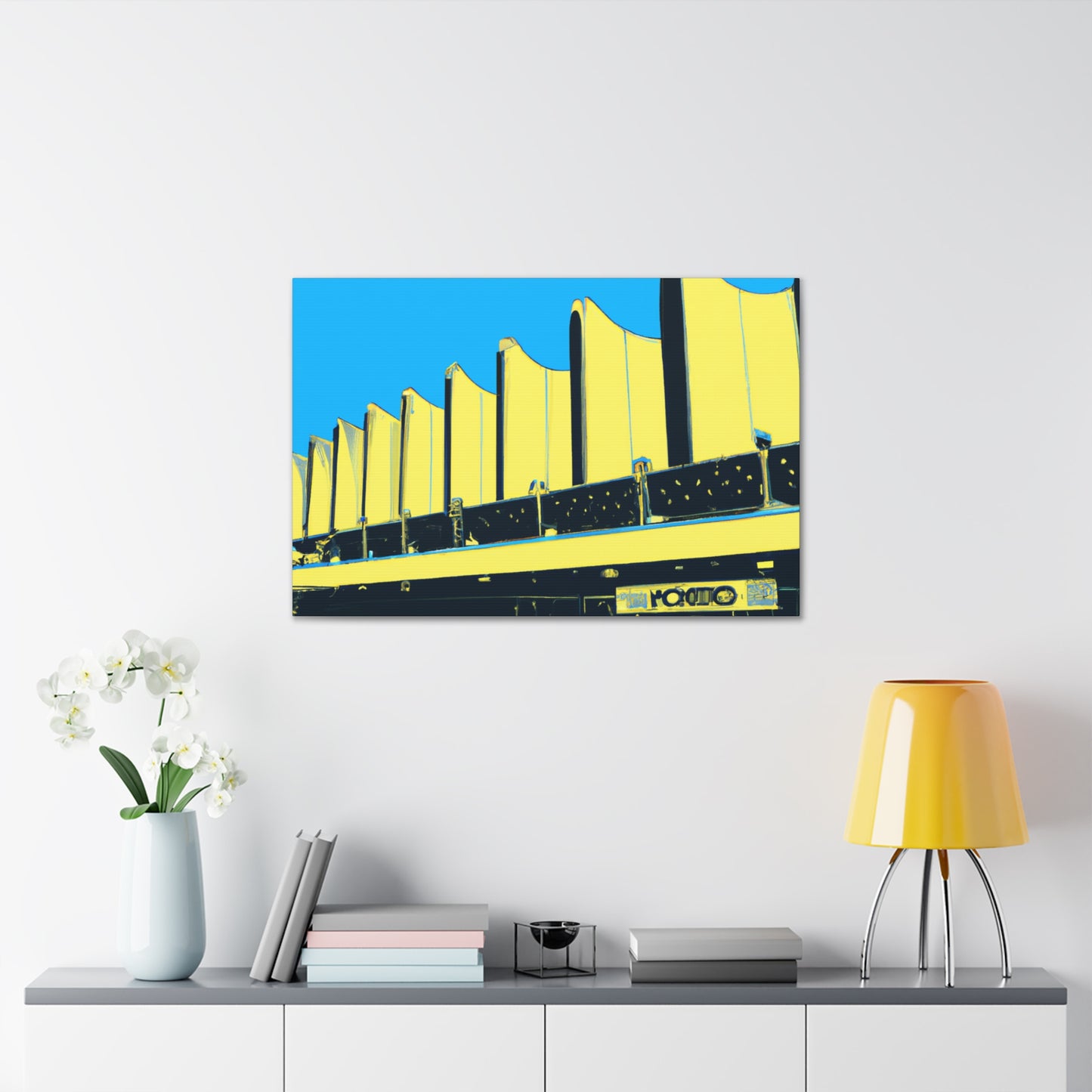 Dreamy Drive-In Diner, 1950s Premiere! - Architectural Canvas
