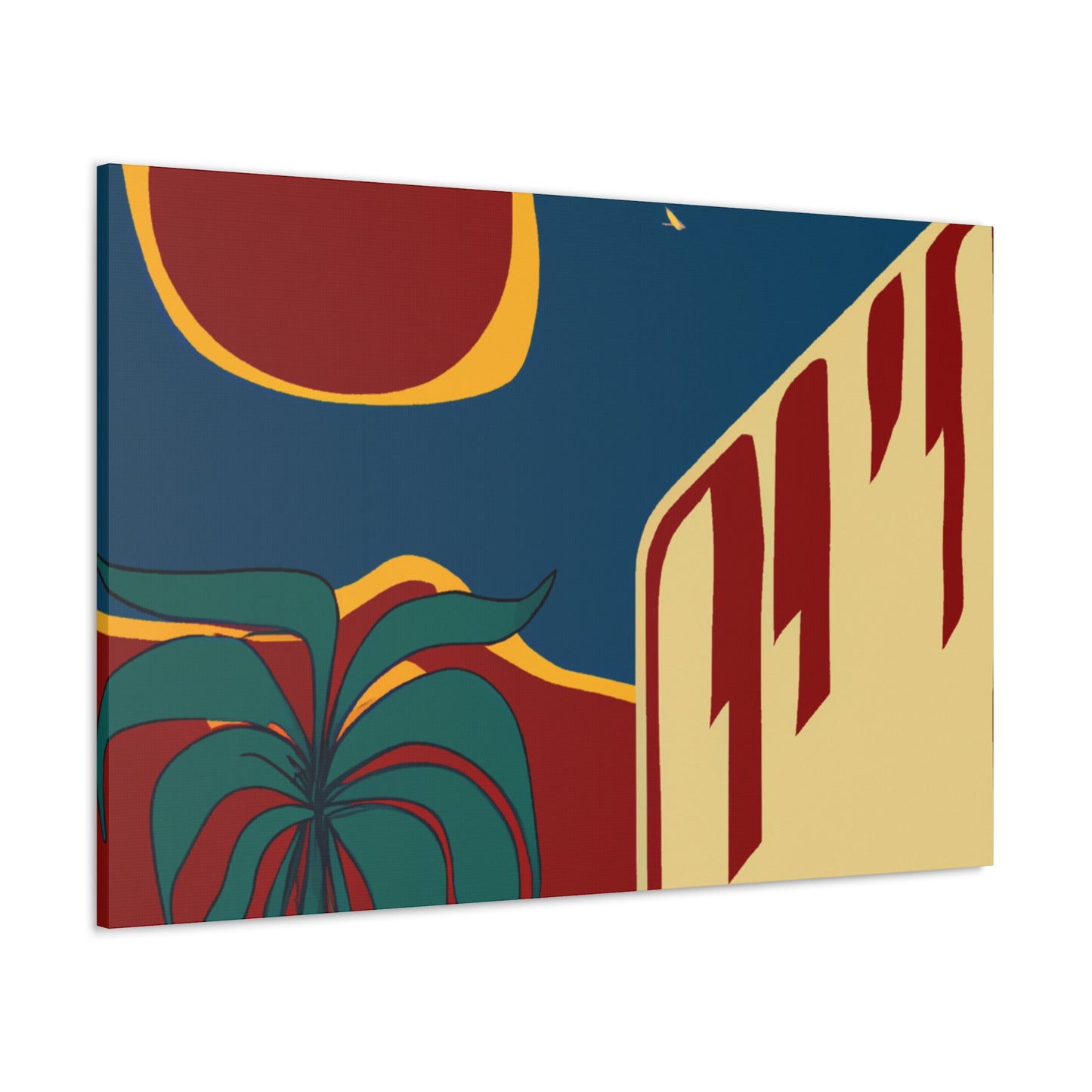 Floppy Pouncer - Midcentury Canvas
