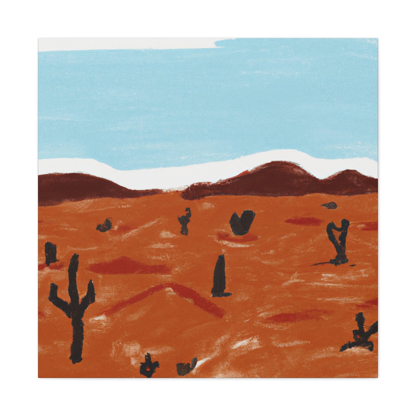 Antique Revival - Vintage Contemporary - Desert - Canvas