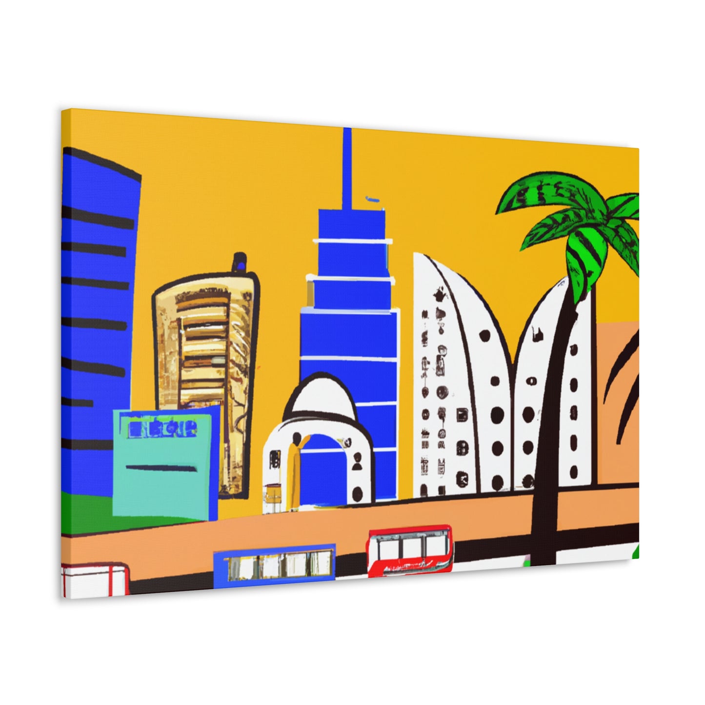 Fauziya - Middle East - Canvas