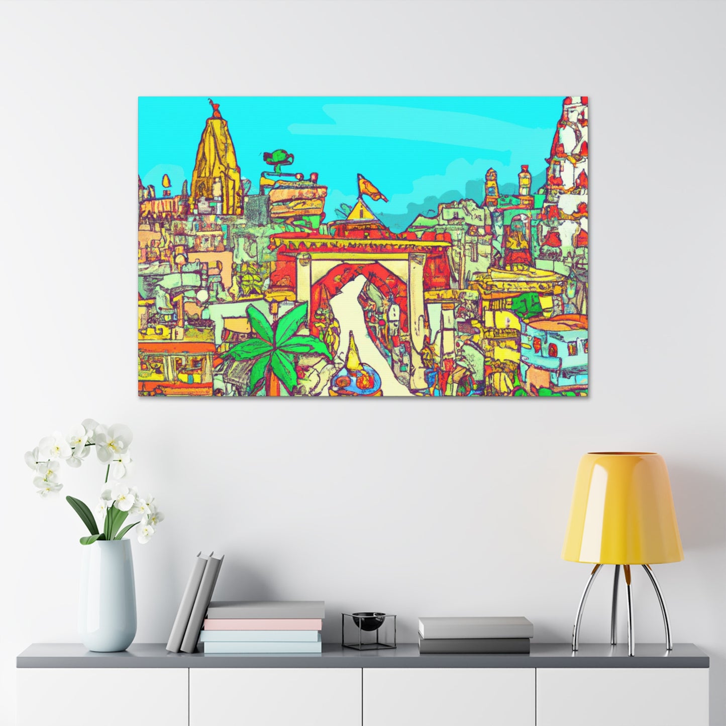 Drishti - Destination India - Canvas