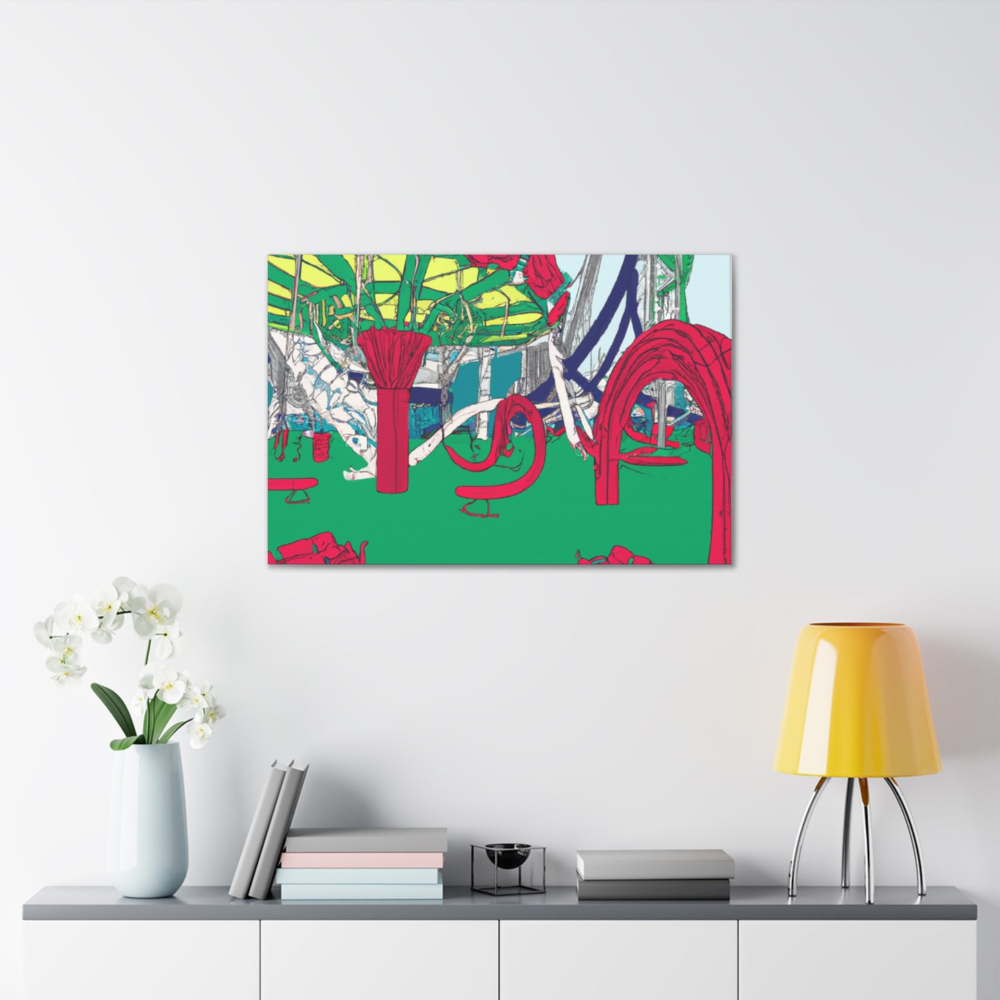 Laughterland - Amusement - Canvas