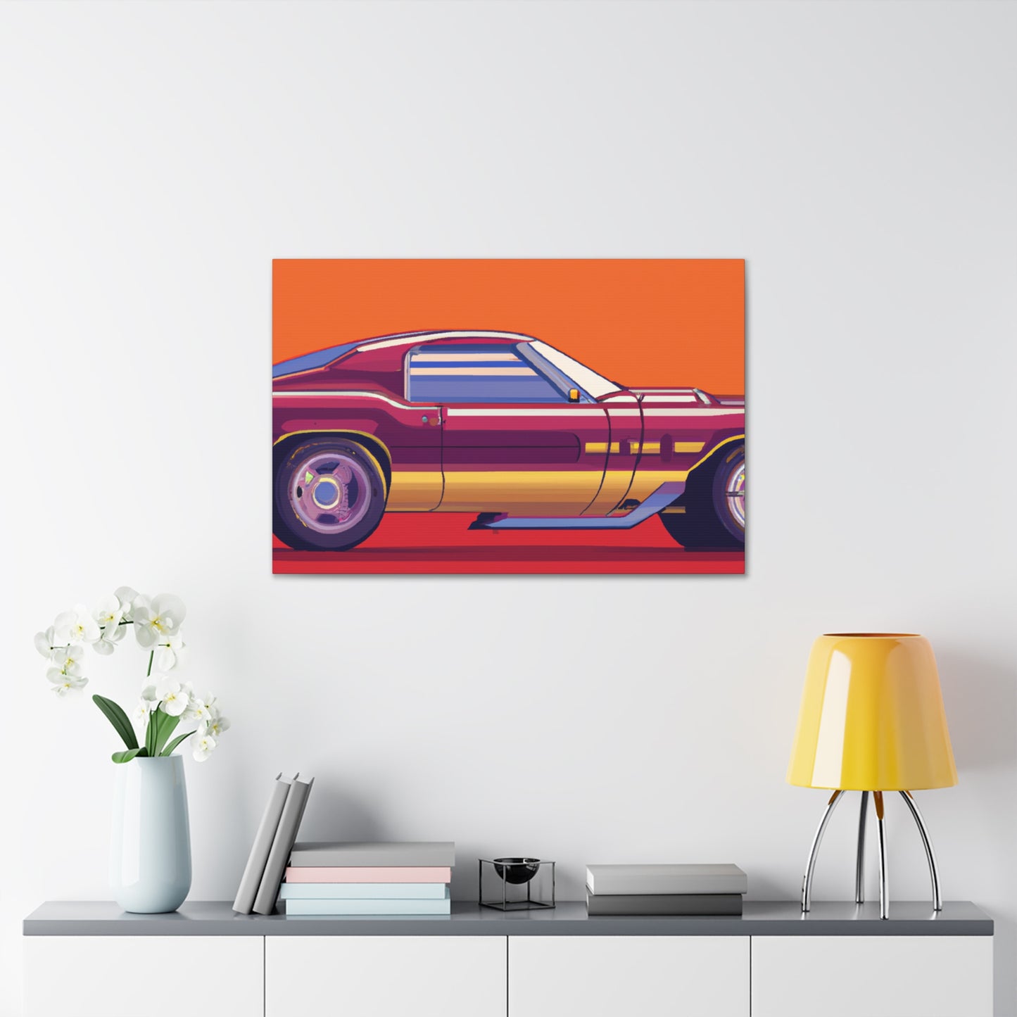 Blastoff Bronco - Automobile - Canvas