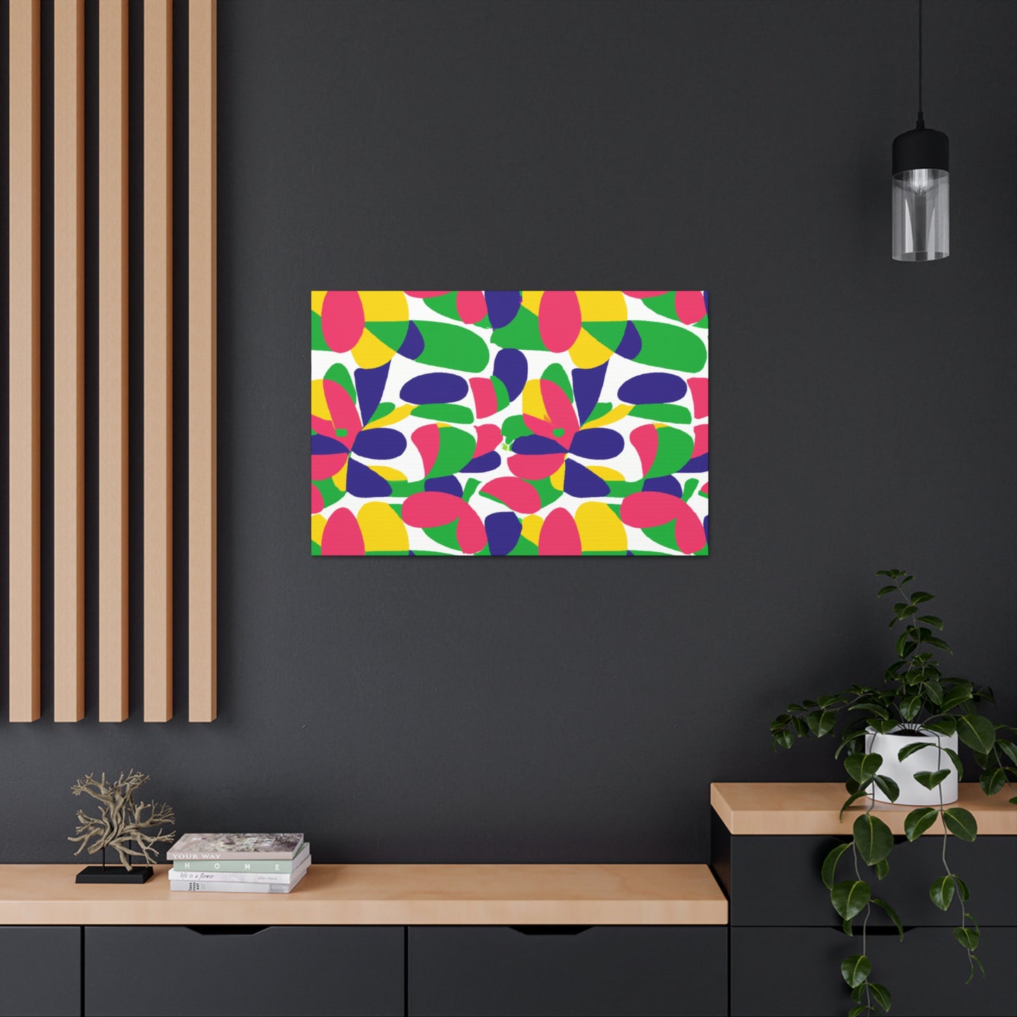 A Flower Power Treasure Hunt! - Floral Canvas