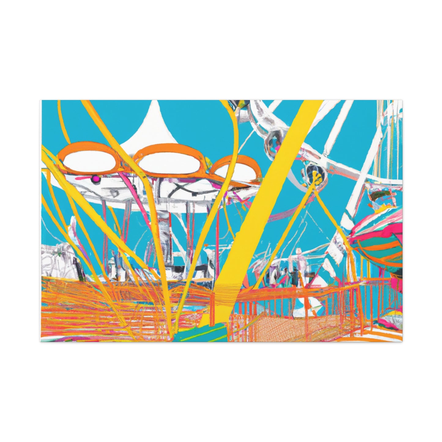Wonderlandia - Amusement - Canvas