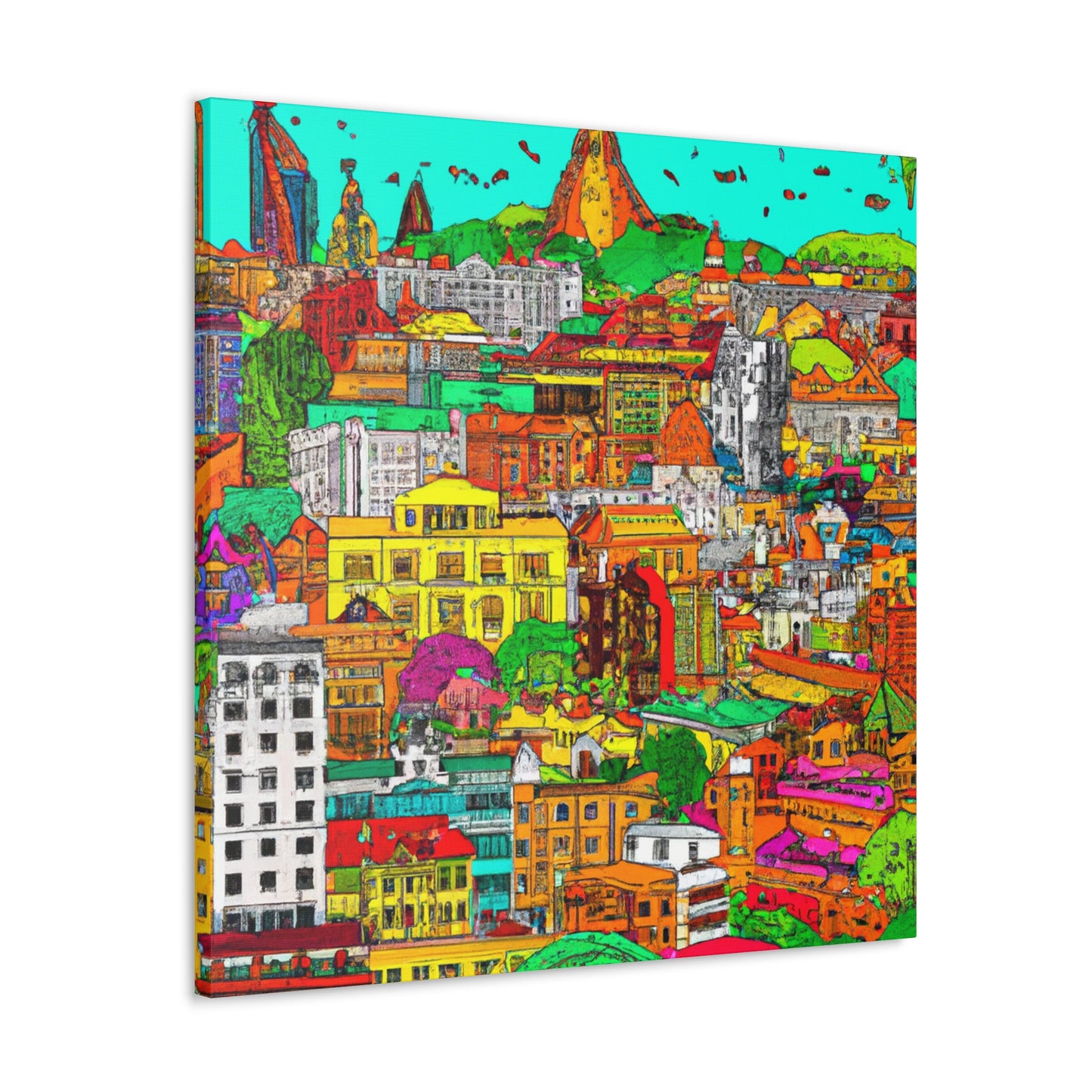 Namaste - Destination India - Canvas
