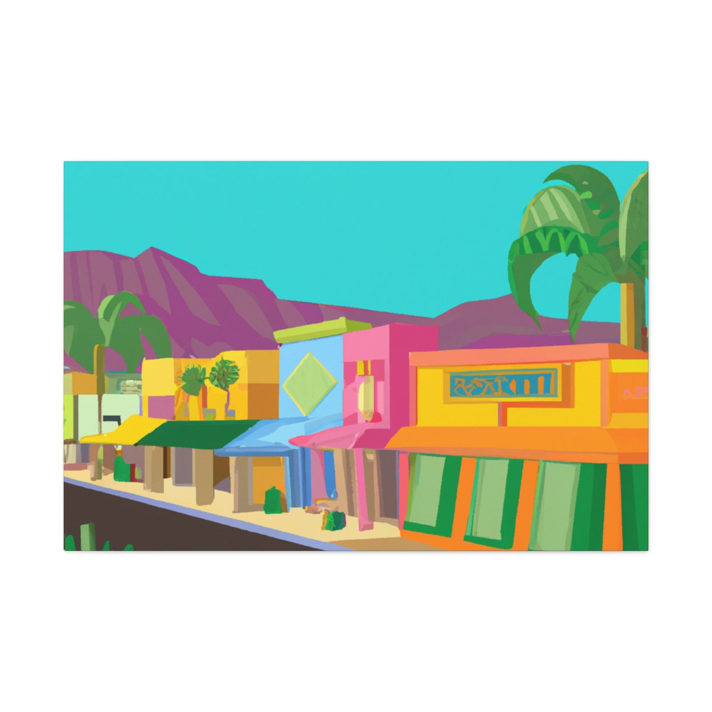 Oasis Delifice - Architectural - Canvas