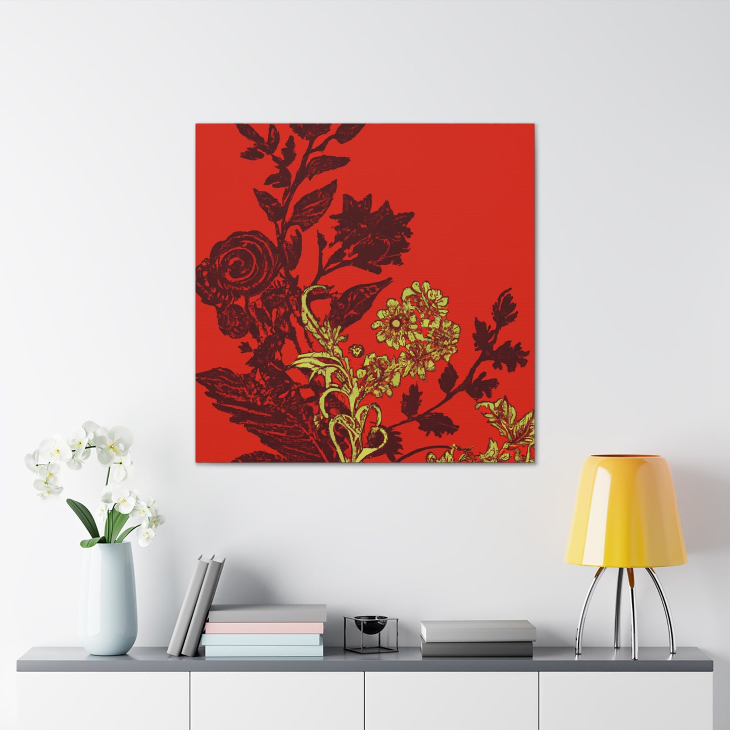 Sunburst-Floral - Canvas