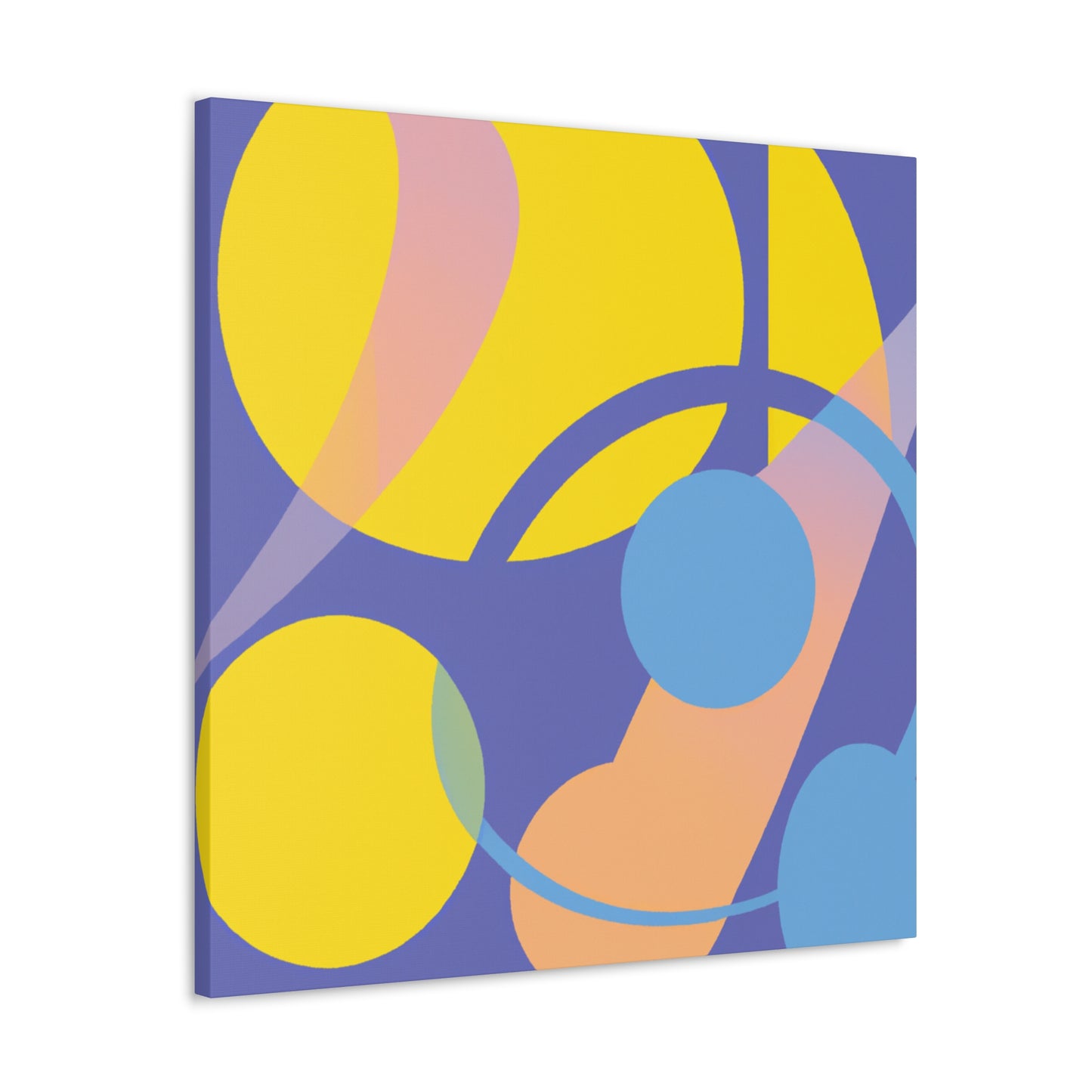 Geometric Escape - Midcentury - Canvas