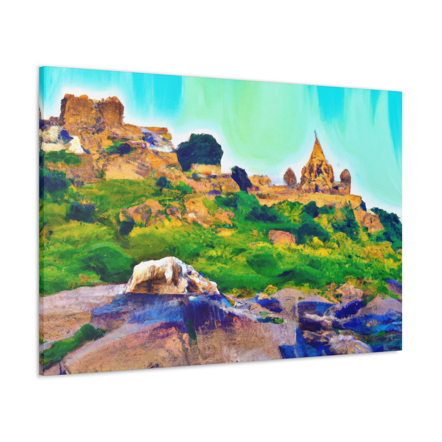 TajMahal- Destination India - Canvas