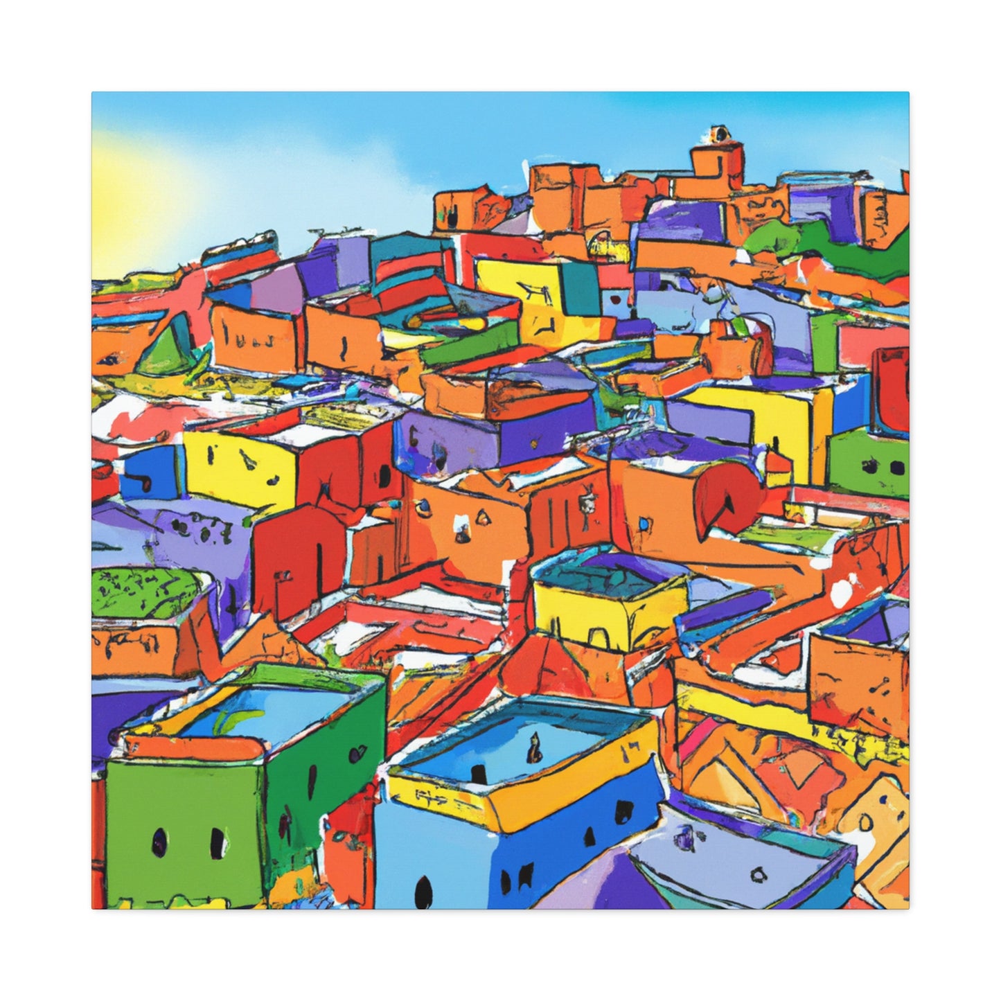 Zerah Muhamed - Morraco - Canvas