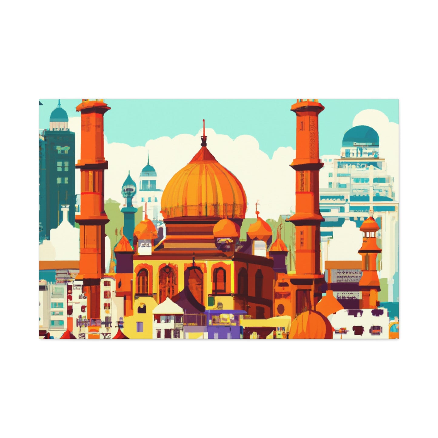 Saagar-Destination India - Canvas
