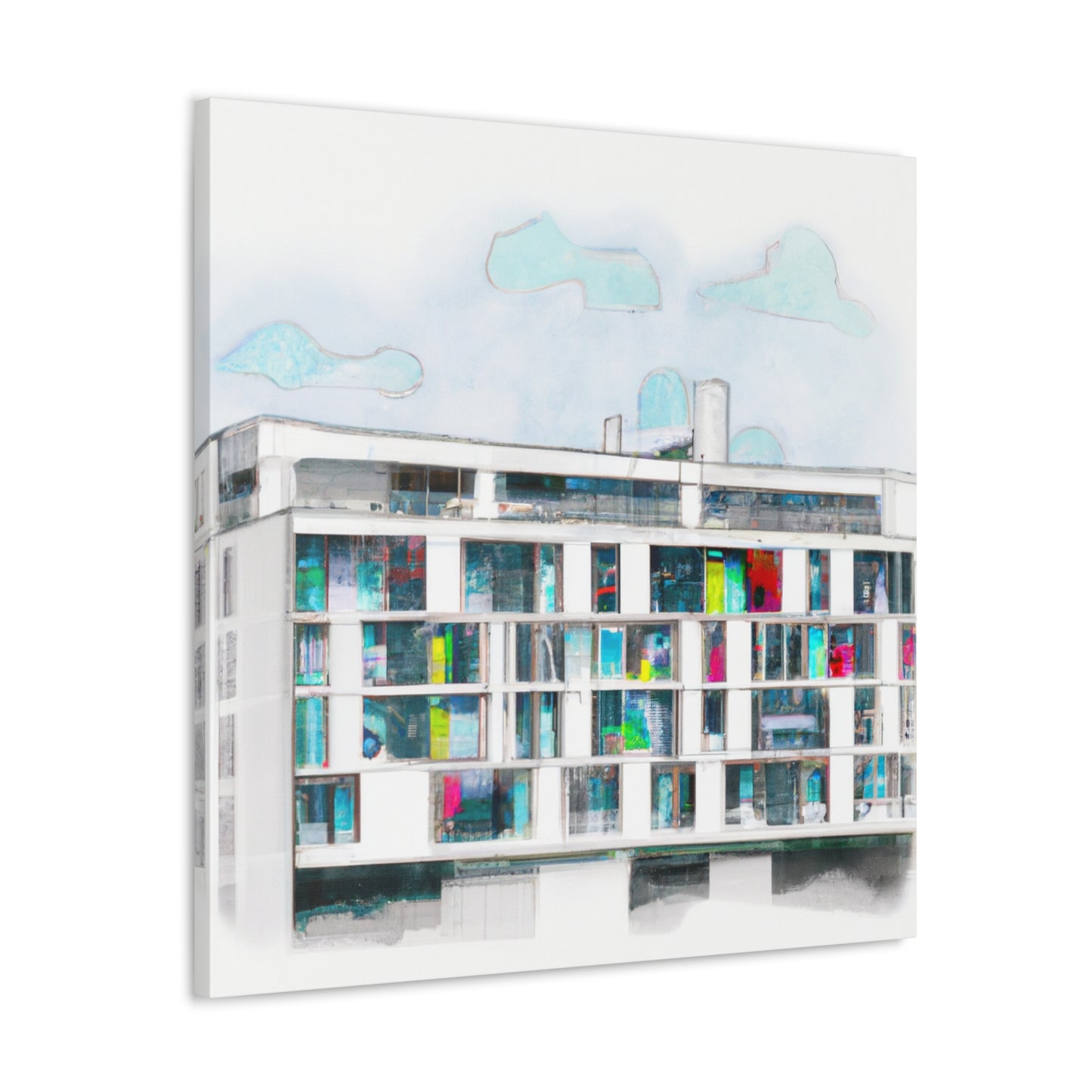 Edifice da Vinci - Architectural Canvas