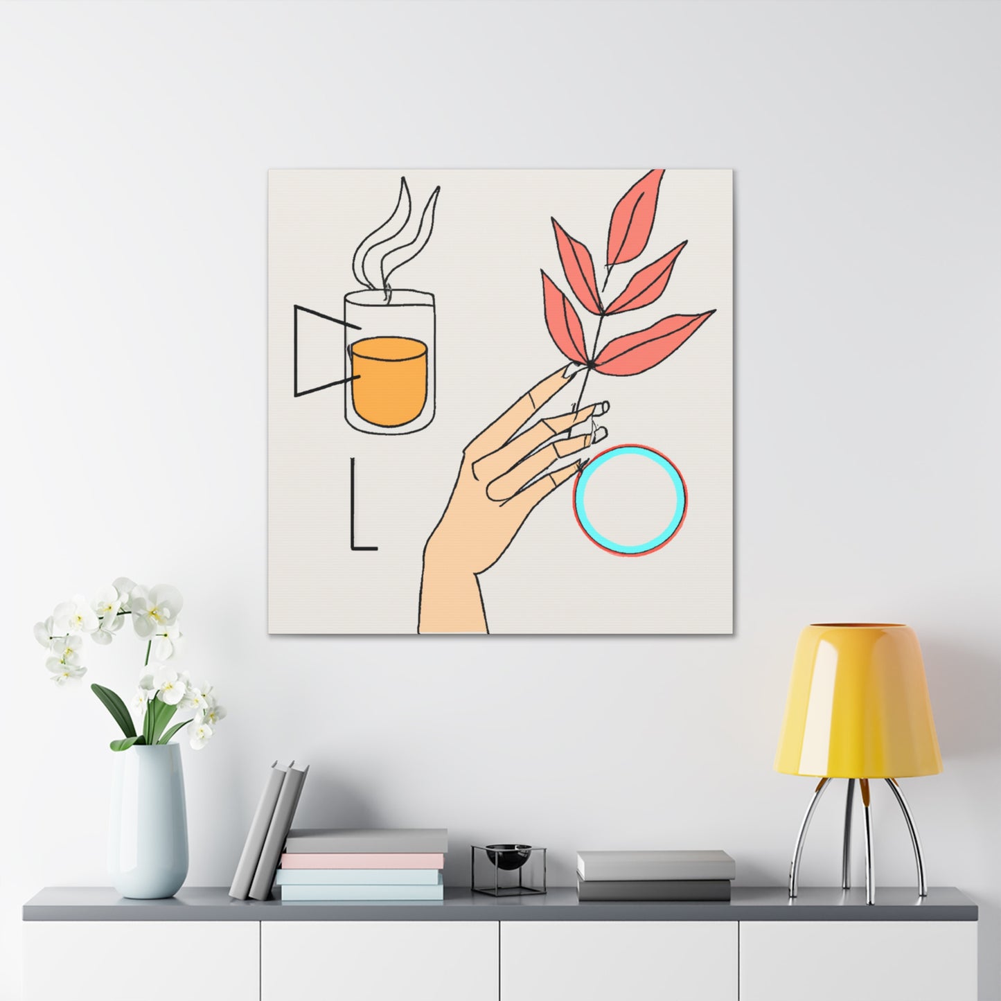 Modern Soft Tones - Minimalism - Canvas