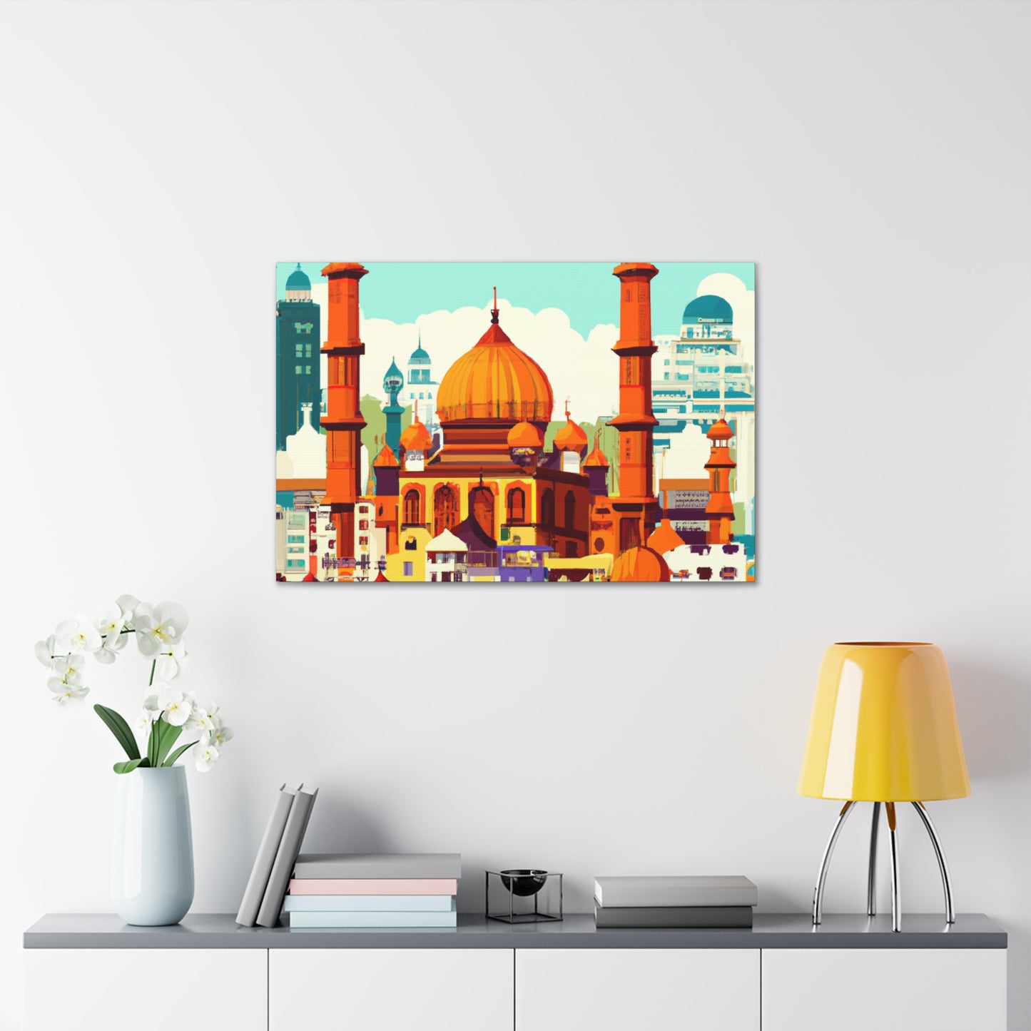 Saagar-Destination India - Canvas