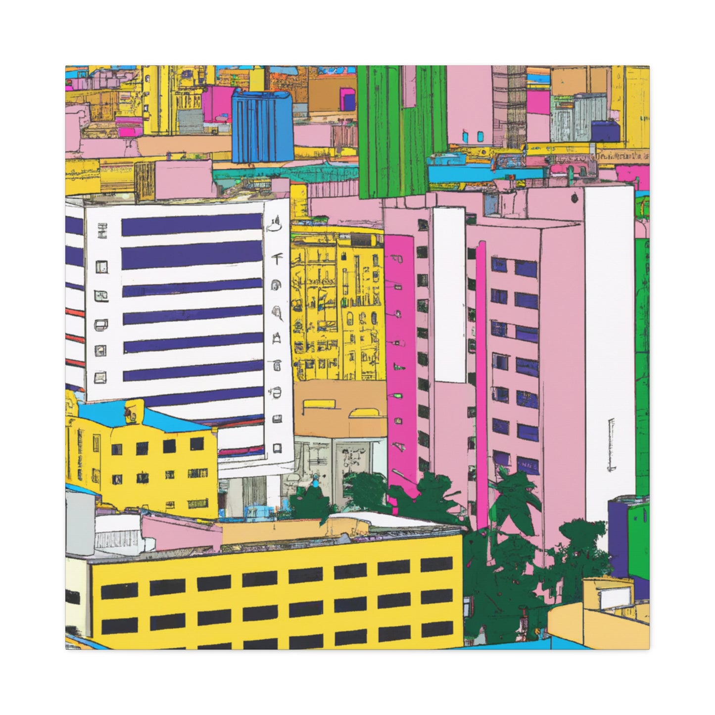 Farhangon - Middle East - Canvas