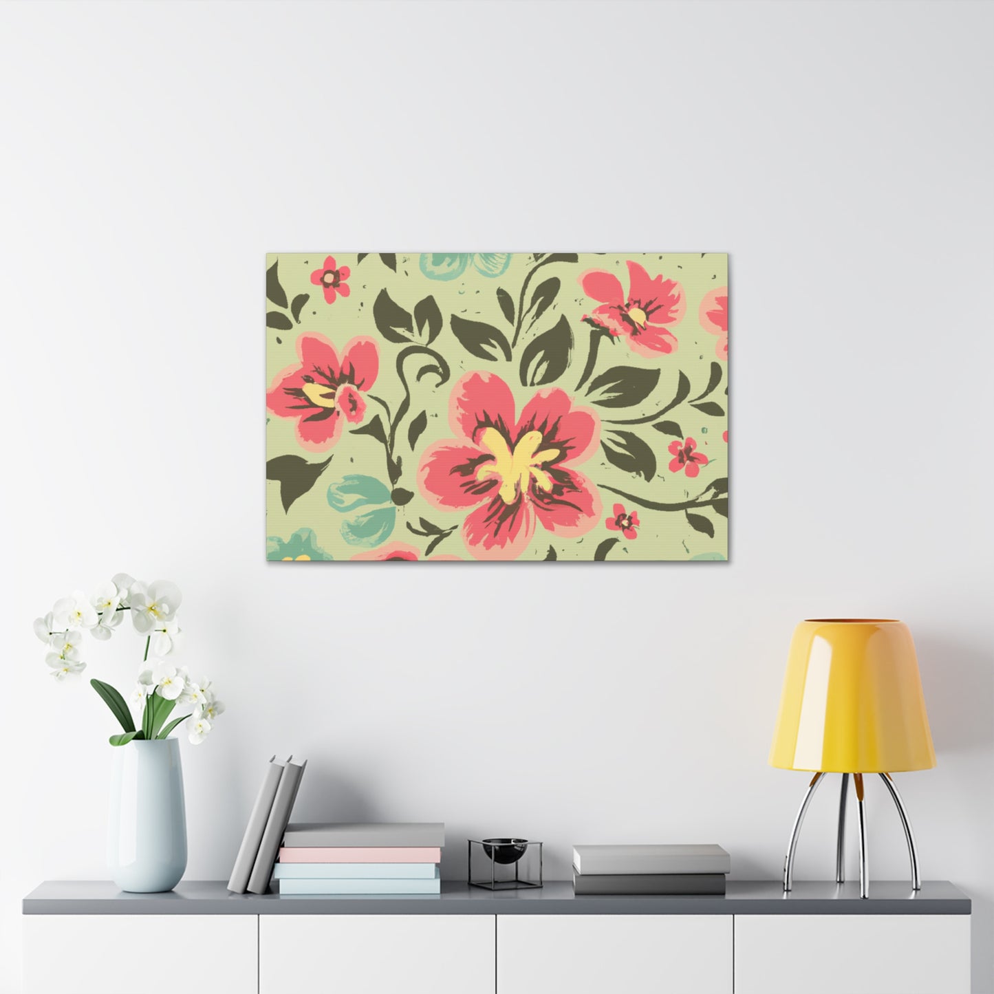 Solstice Sunrise - Floral - Canvas
