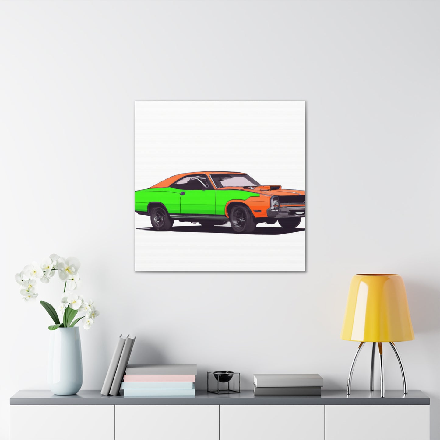 Rusty Impala - Automobile - Canvas