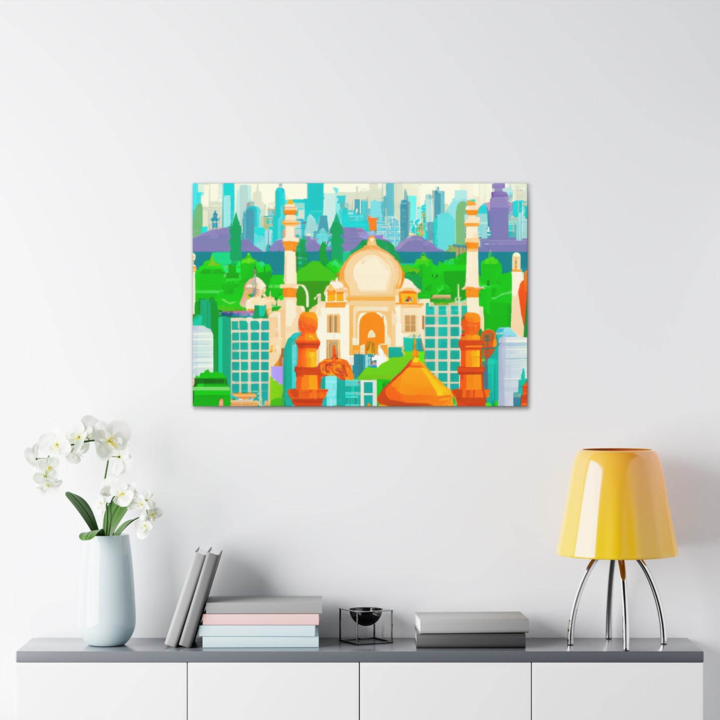 Indiastine - Destination India - Canvas
