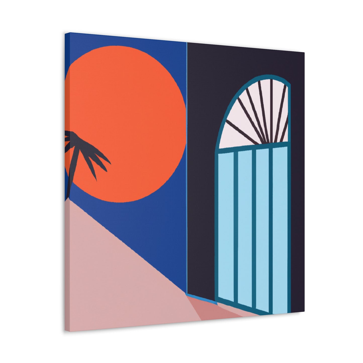 FluffyCloudyBear - Midcentury Canvas