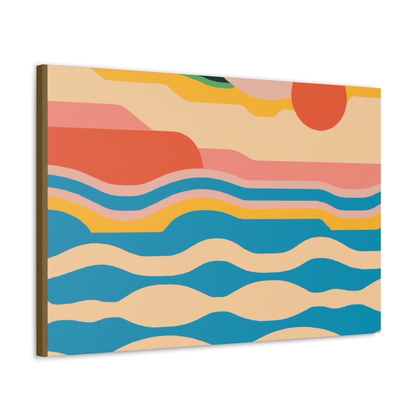 Cool Me Off - Midcentury Canvas