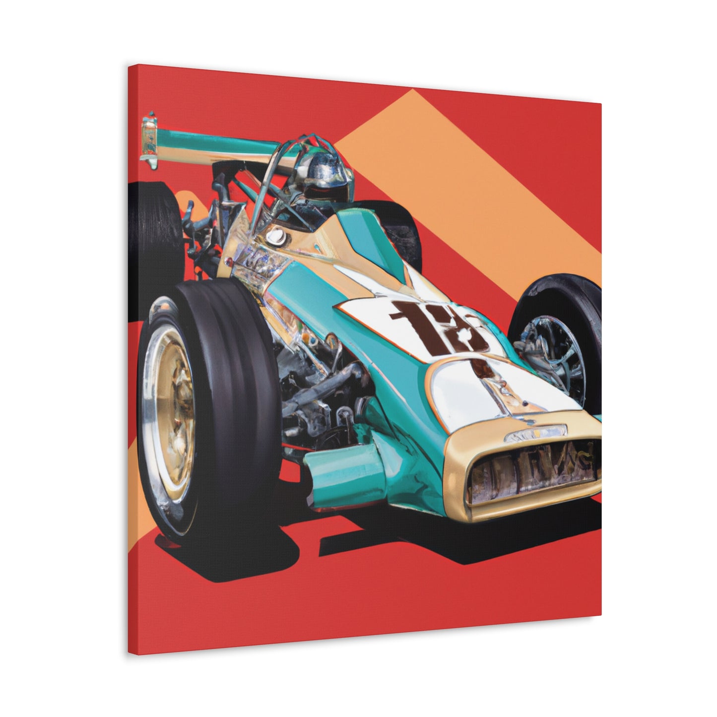 The Road Burner - Automobile - Canvas