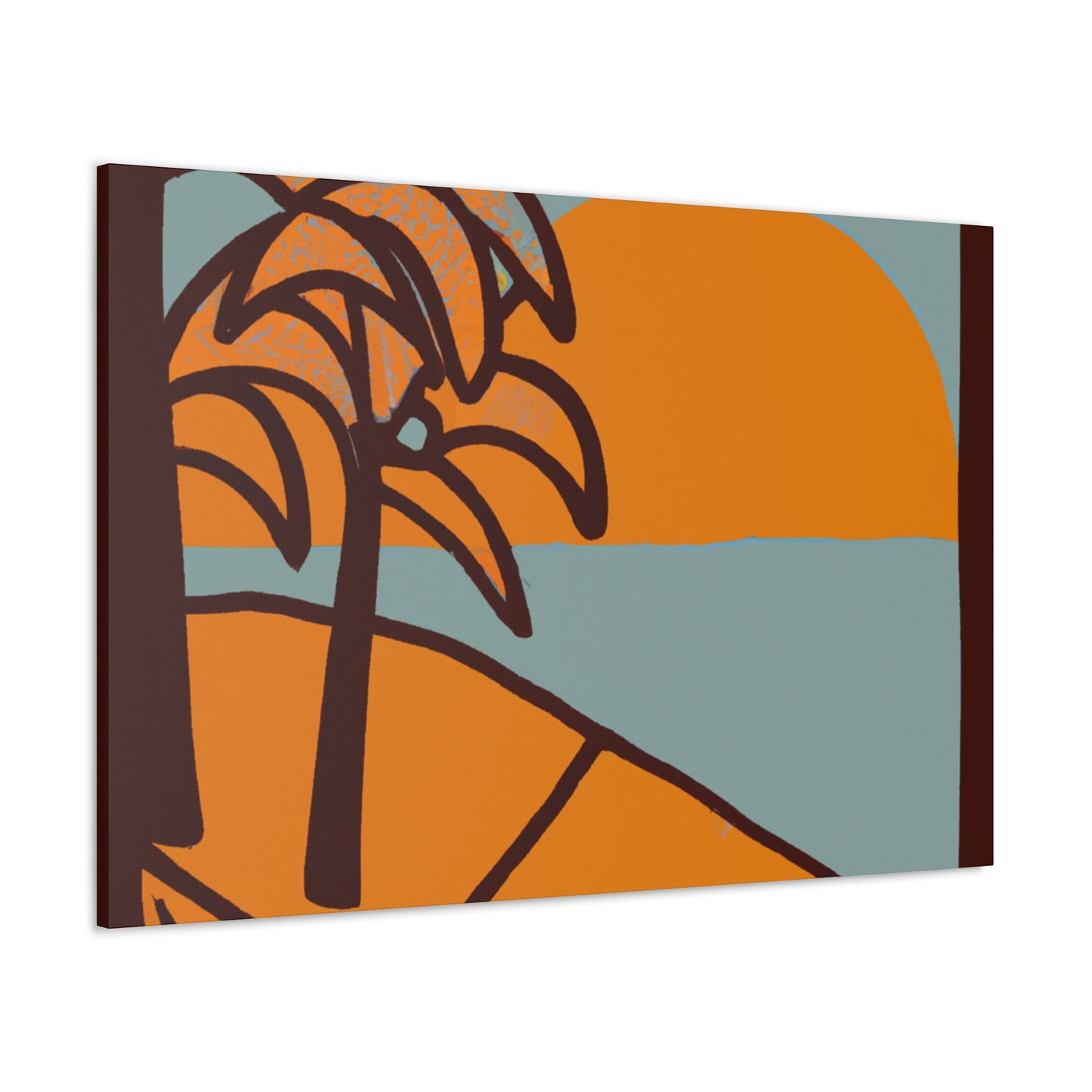 Woodland Oasis - Midcentury - Canvas