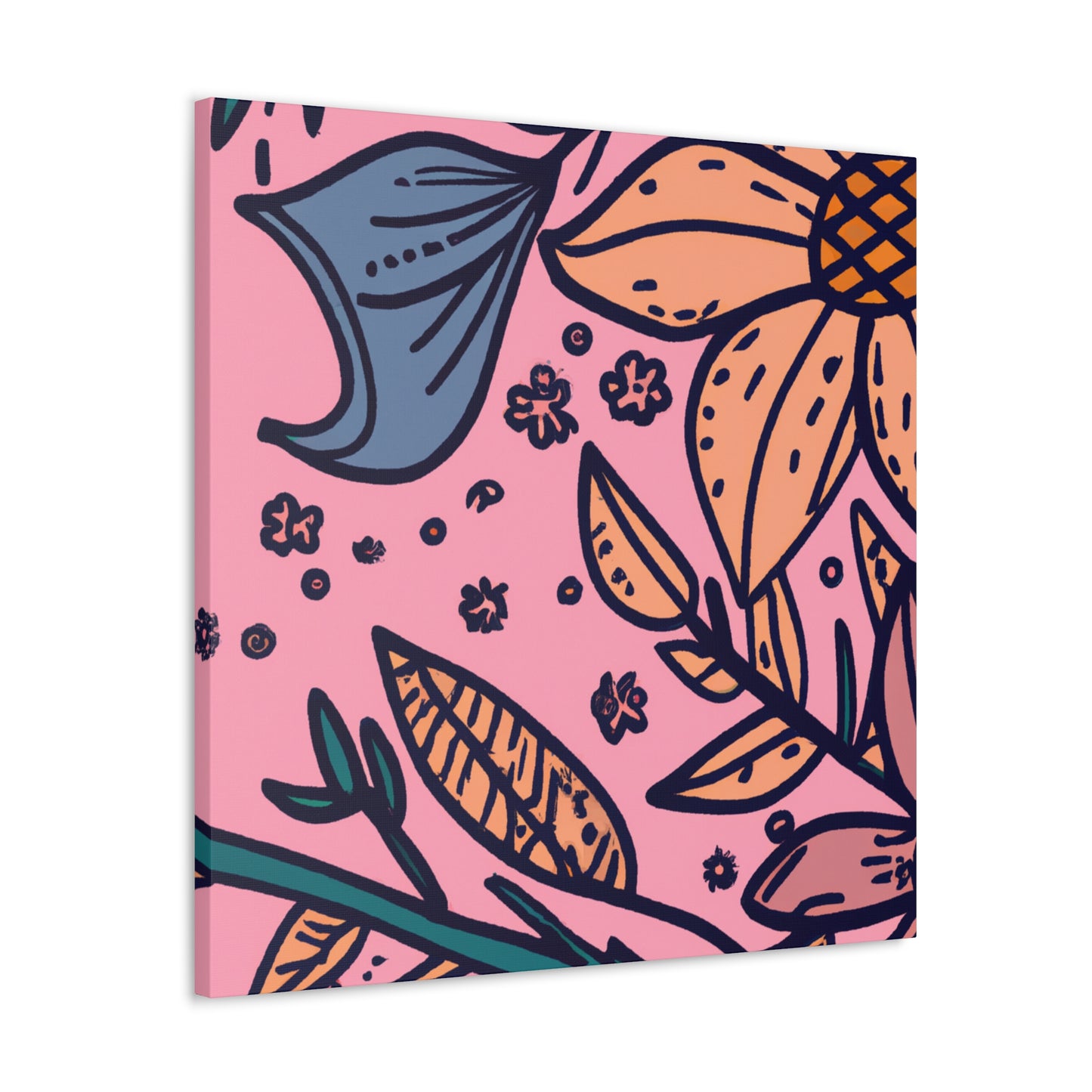 Rosesky - Floral - Canvas