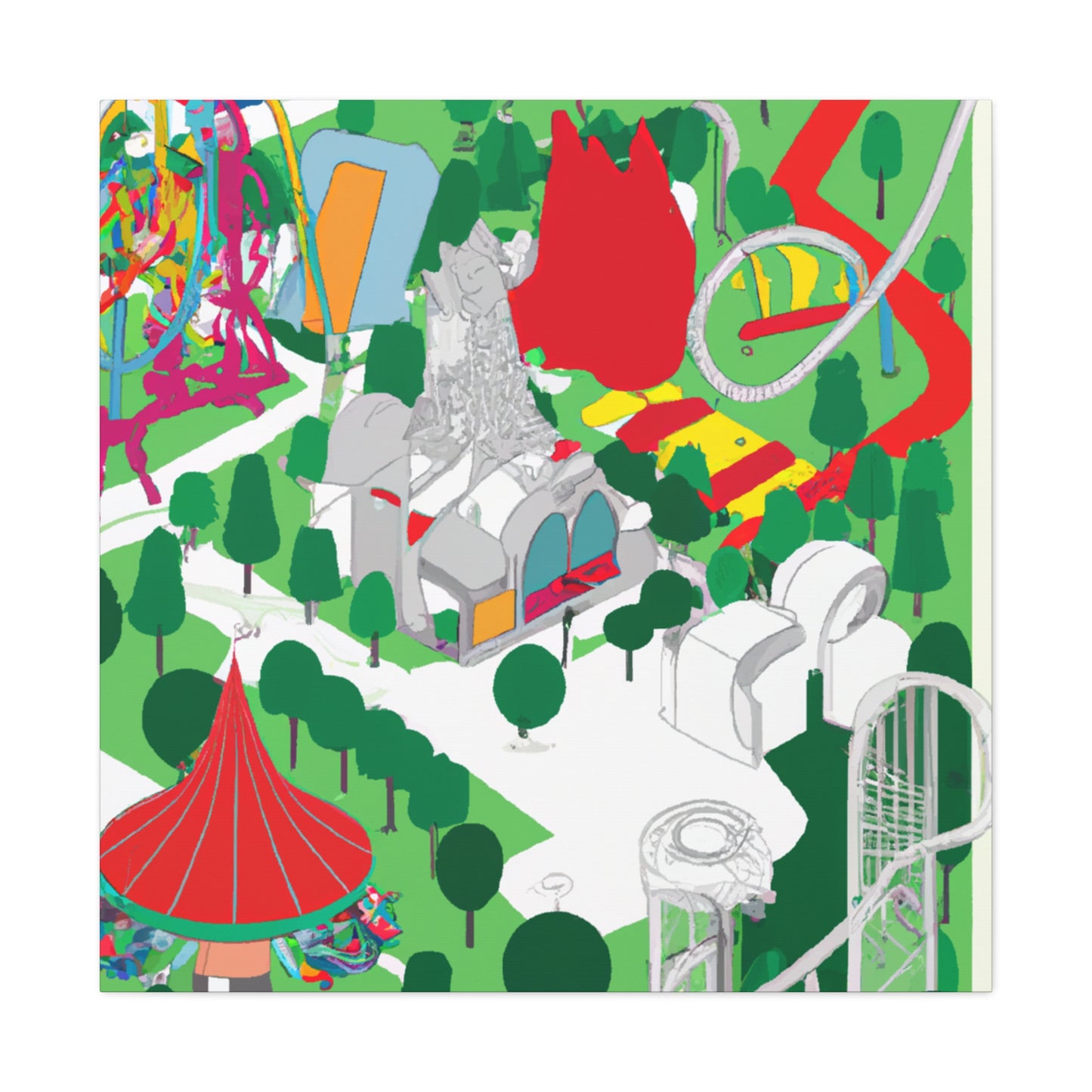 Gardener's Glade - Landscape - Canvas