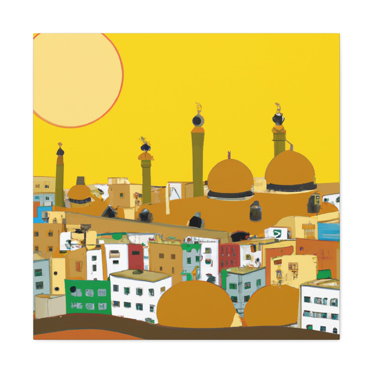 Shaybi - Middle East - Canvas