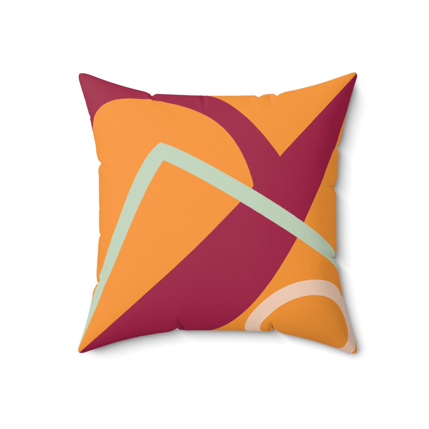 Spun Polyester Square Pillow