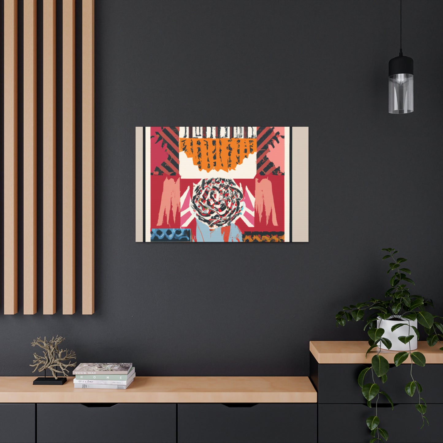 Curious Climber - Midcentury Canvas