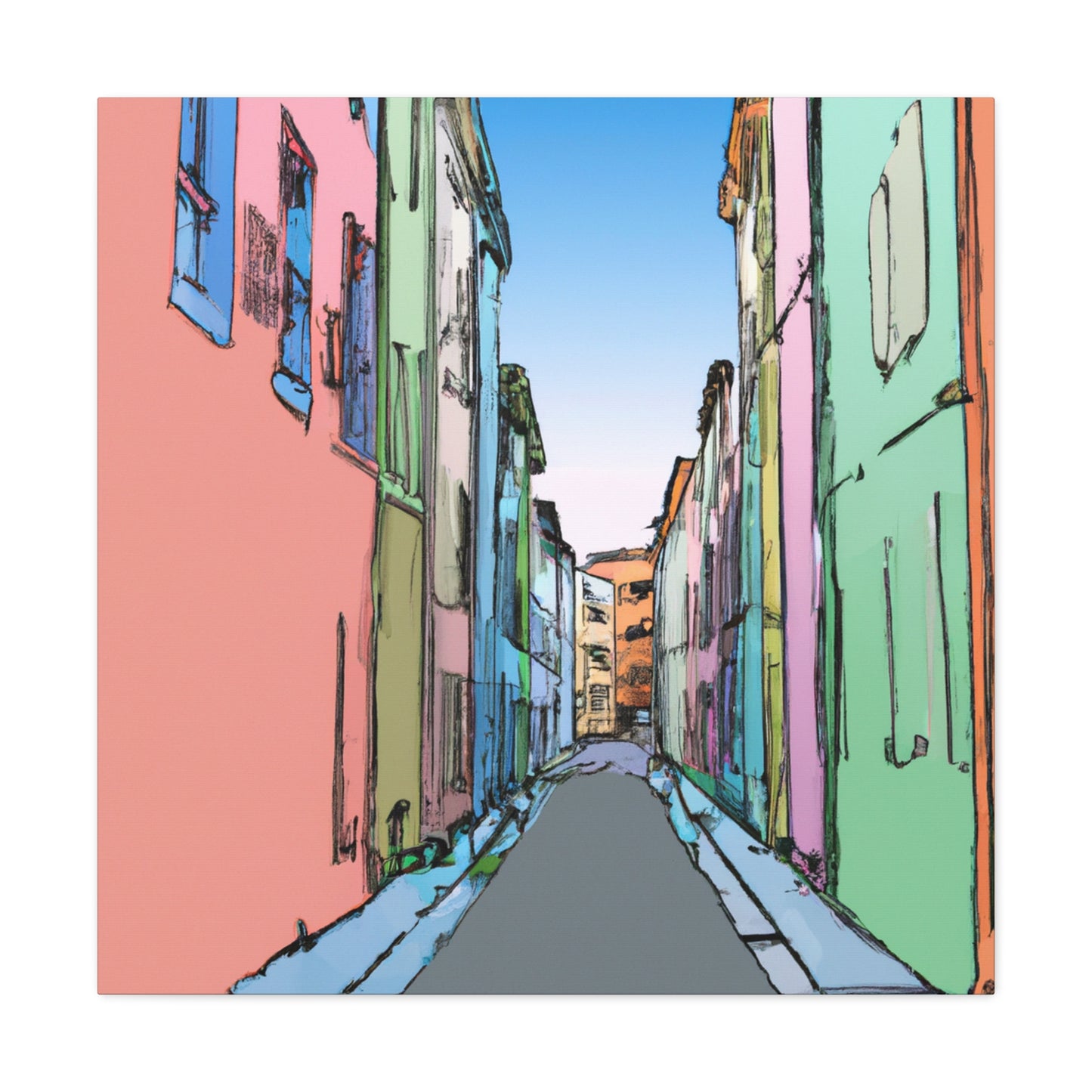 Voodoo Queen - New Orleans - Architectural Canvas
