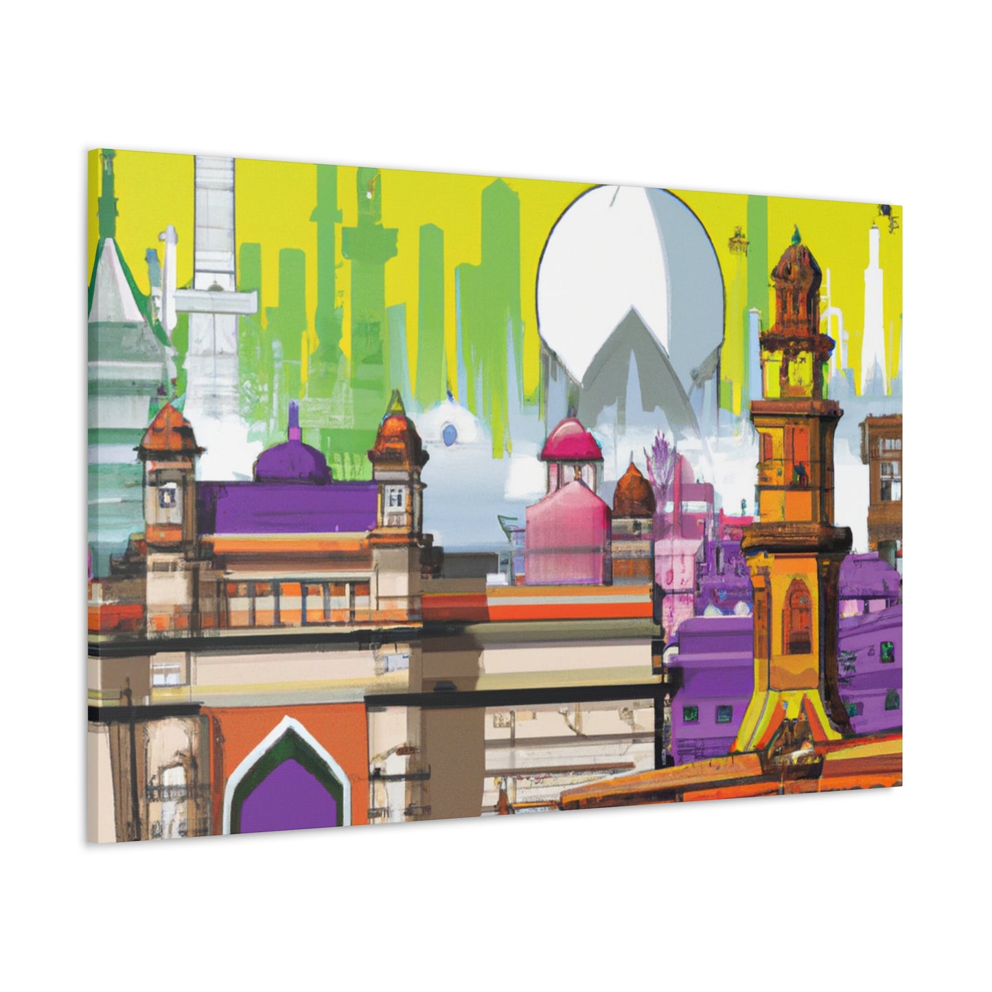 Ajanta Caves - Destination India - Canvas