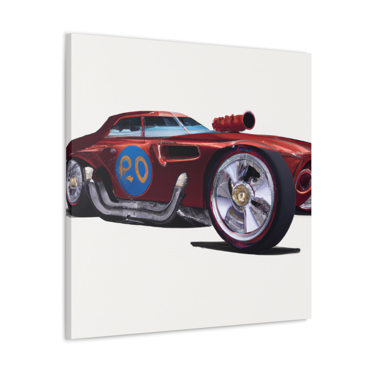 Hot Rod Scorcher - Automobile - Canvas