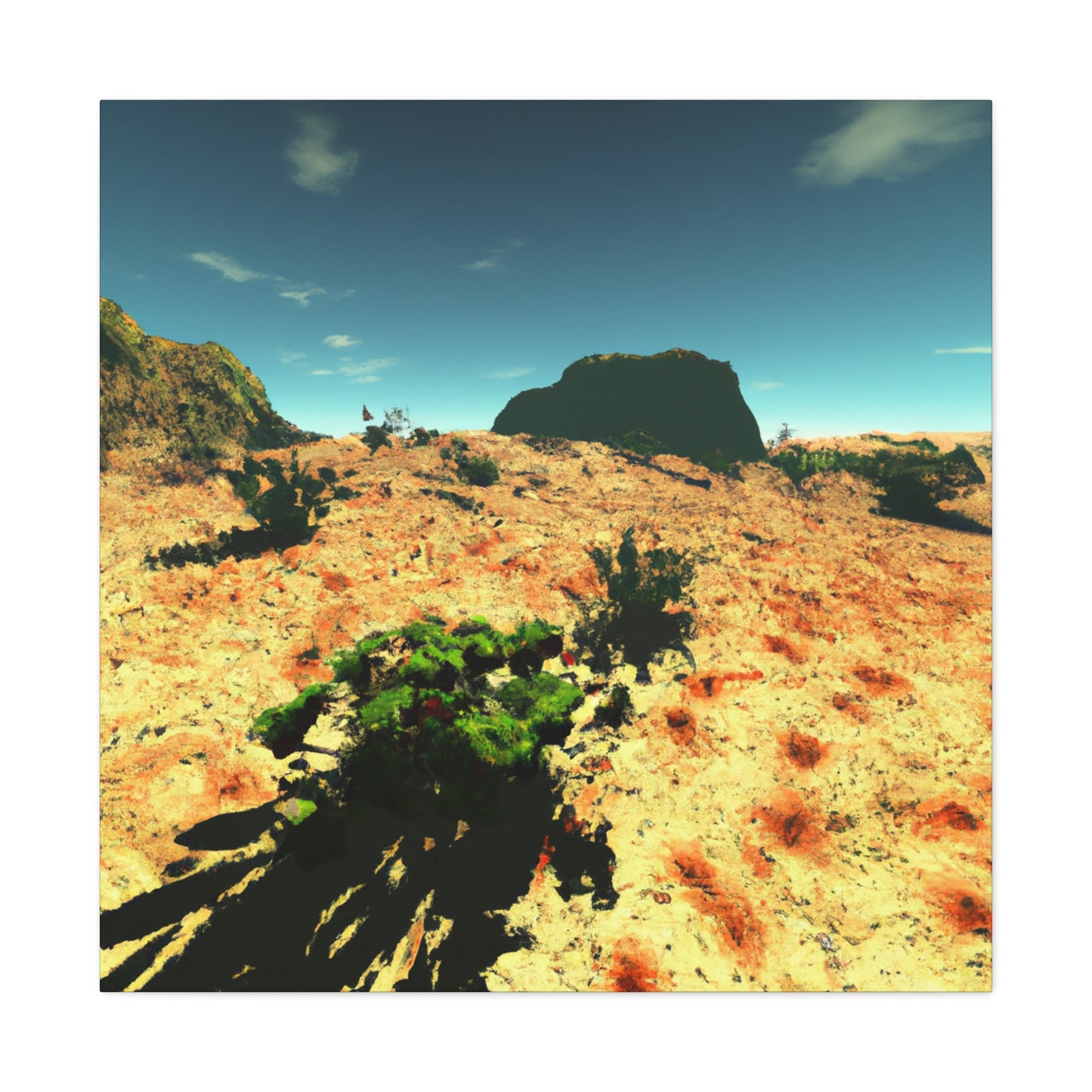 Desert Mirage-Landscape - Canvas