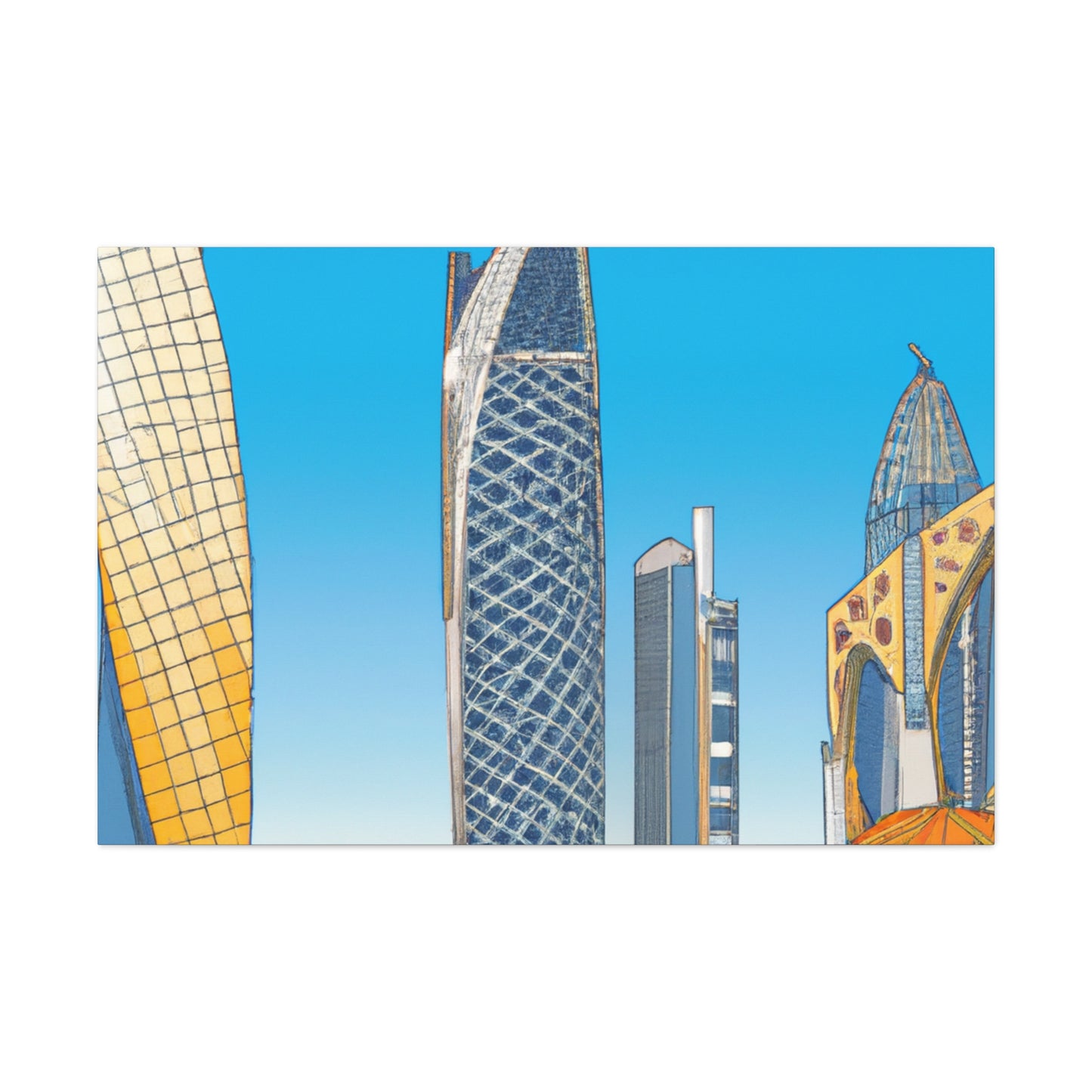 Yasmina's Oasis - Destination Arab Emerates - Canvas