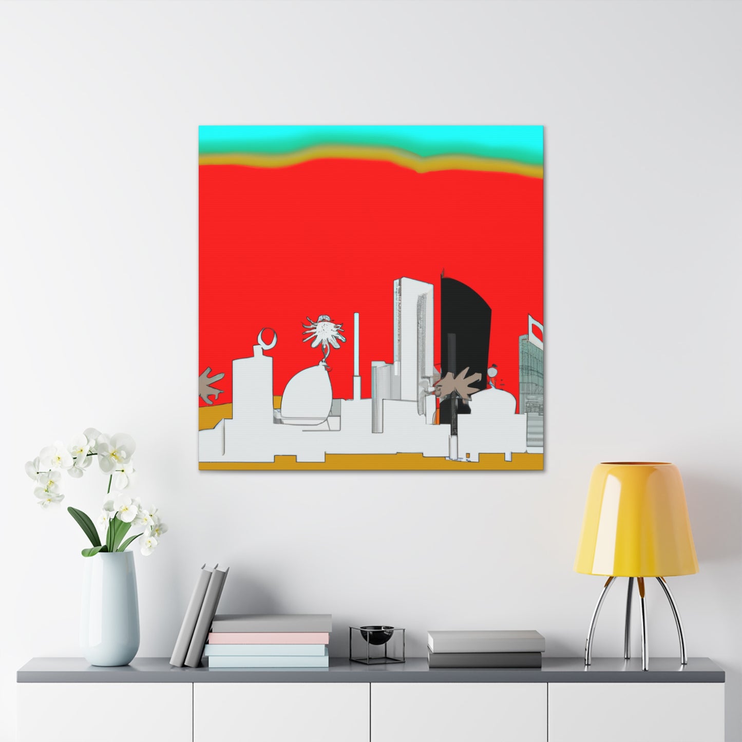 Jahaan - Middle East - Canvas