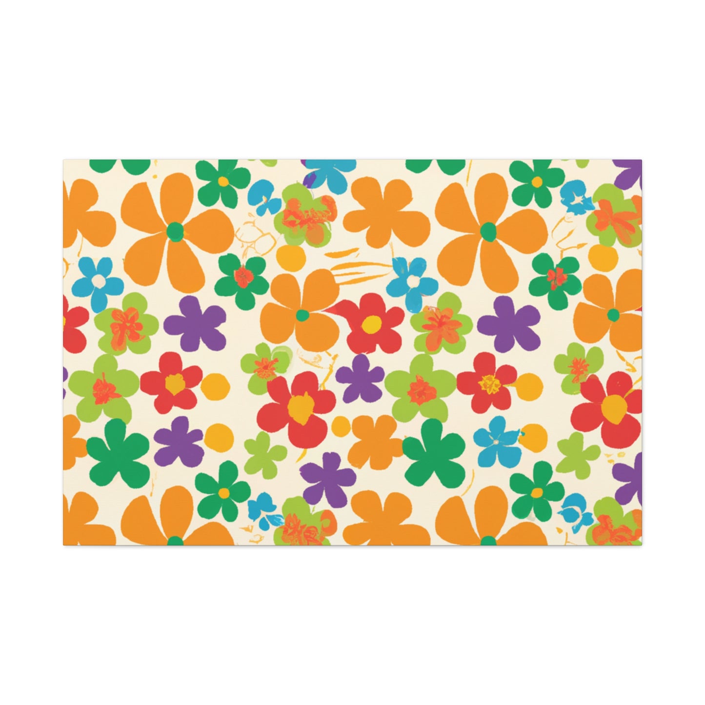 Splendid Petals - Floral Canvas