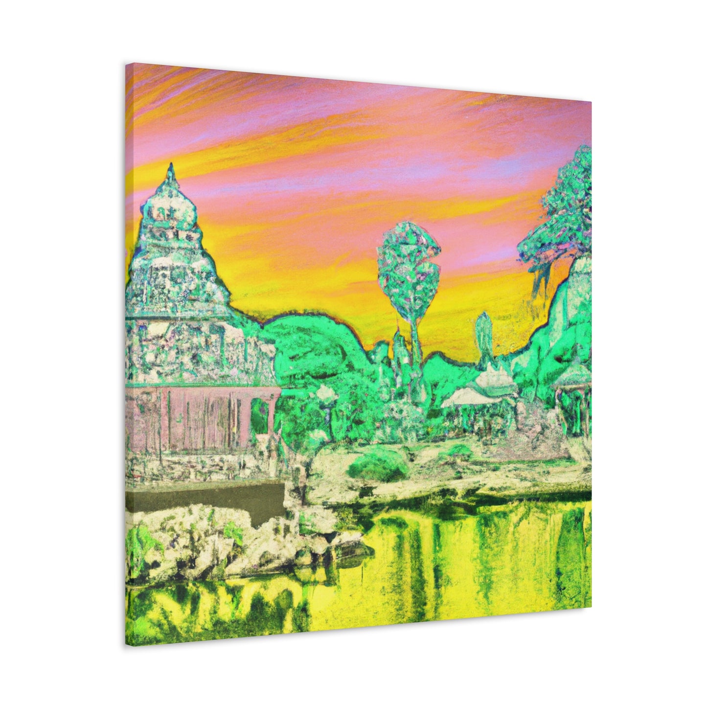 Taj Mahal - Destination India - Canvas
