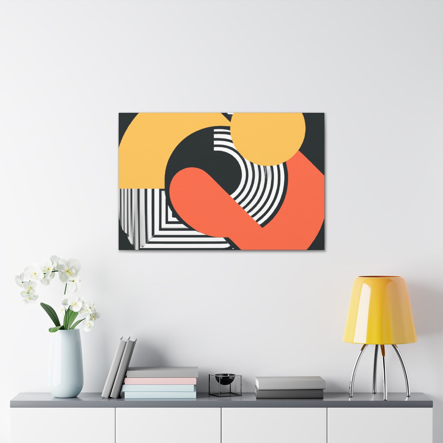 "Aesthetic Abstraction - Midcentury" - Canvas