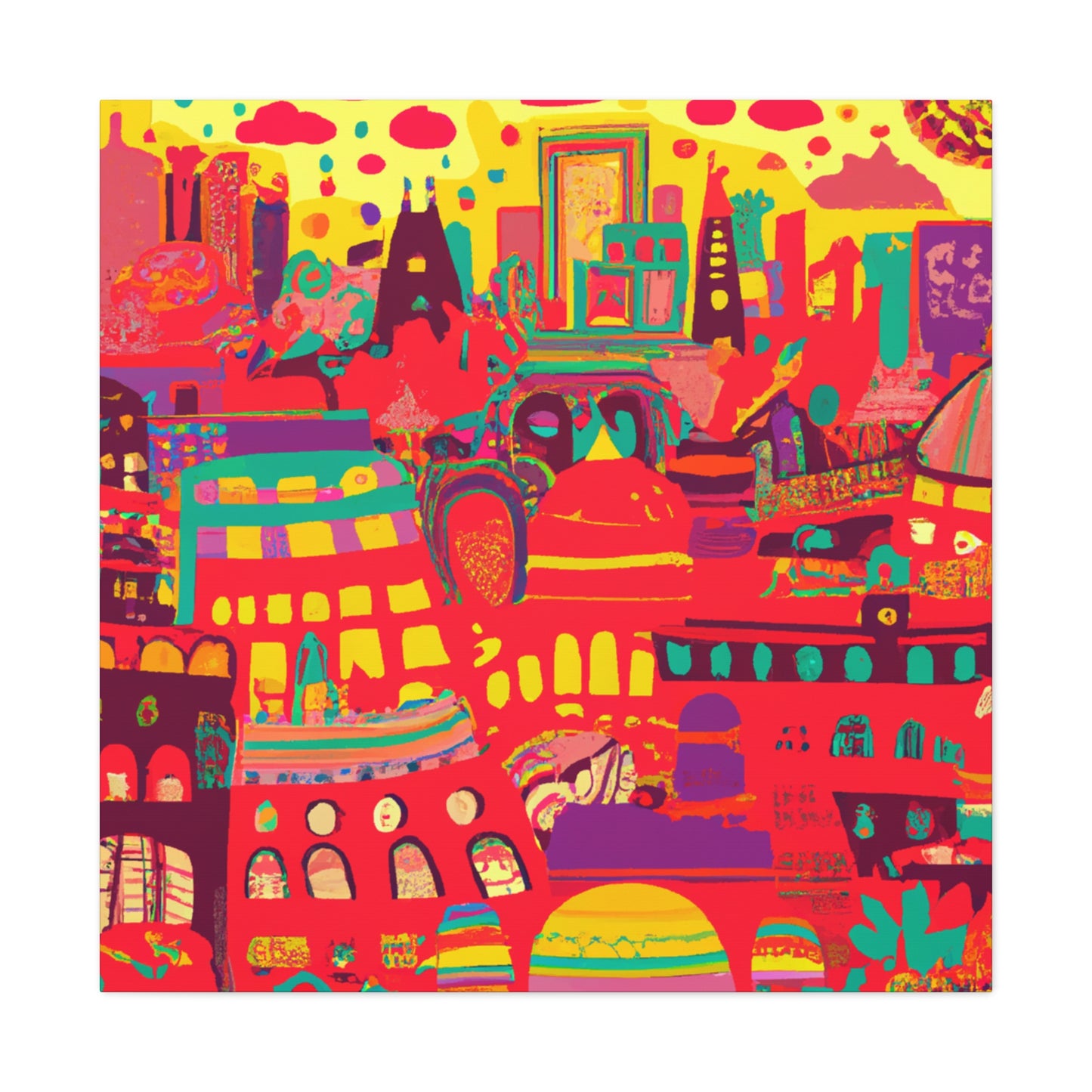 Khalilah - India - Canvas